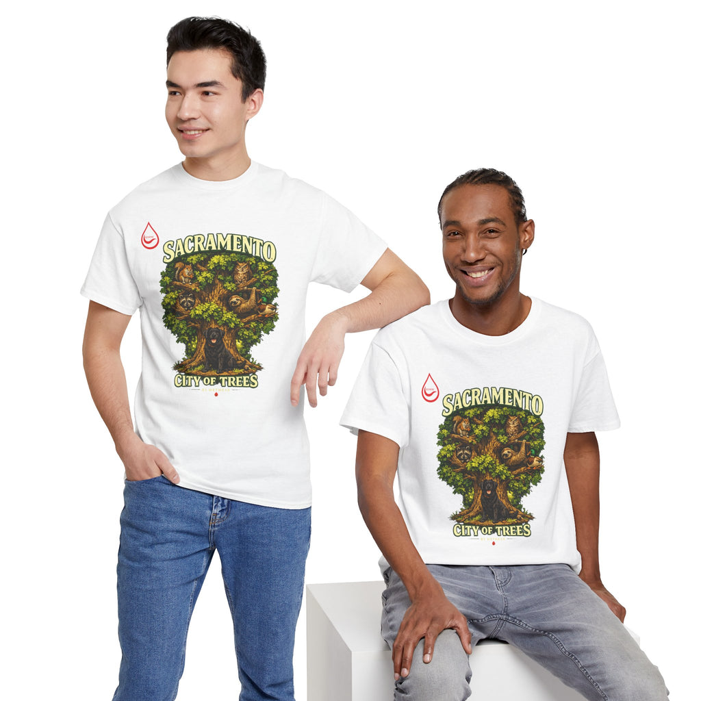 BS WETWEAR ROOTED IN SACRAMENTO T-SHIRT