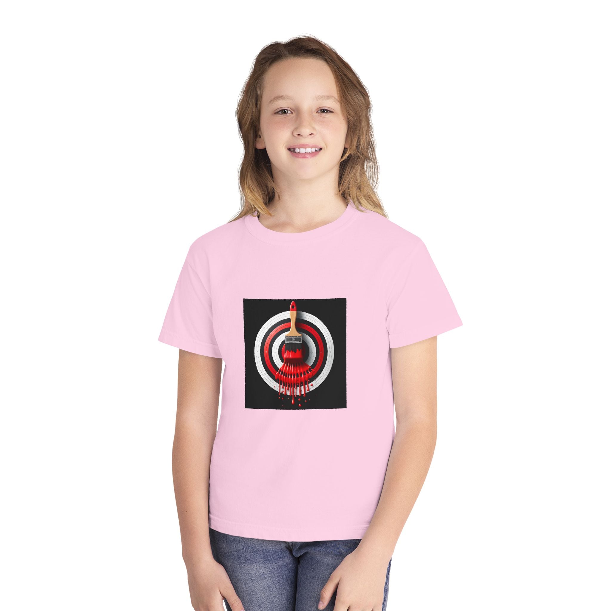 BS WETWEAR KIDS WET BULLSEYE PAINT BRUSH T-SHIRT