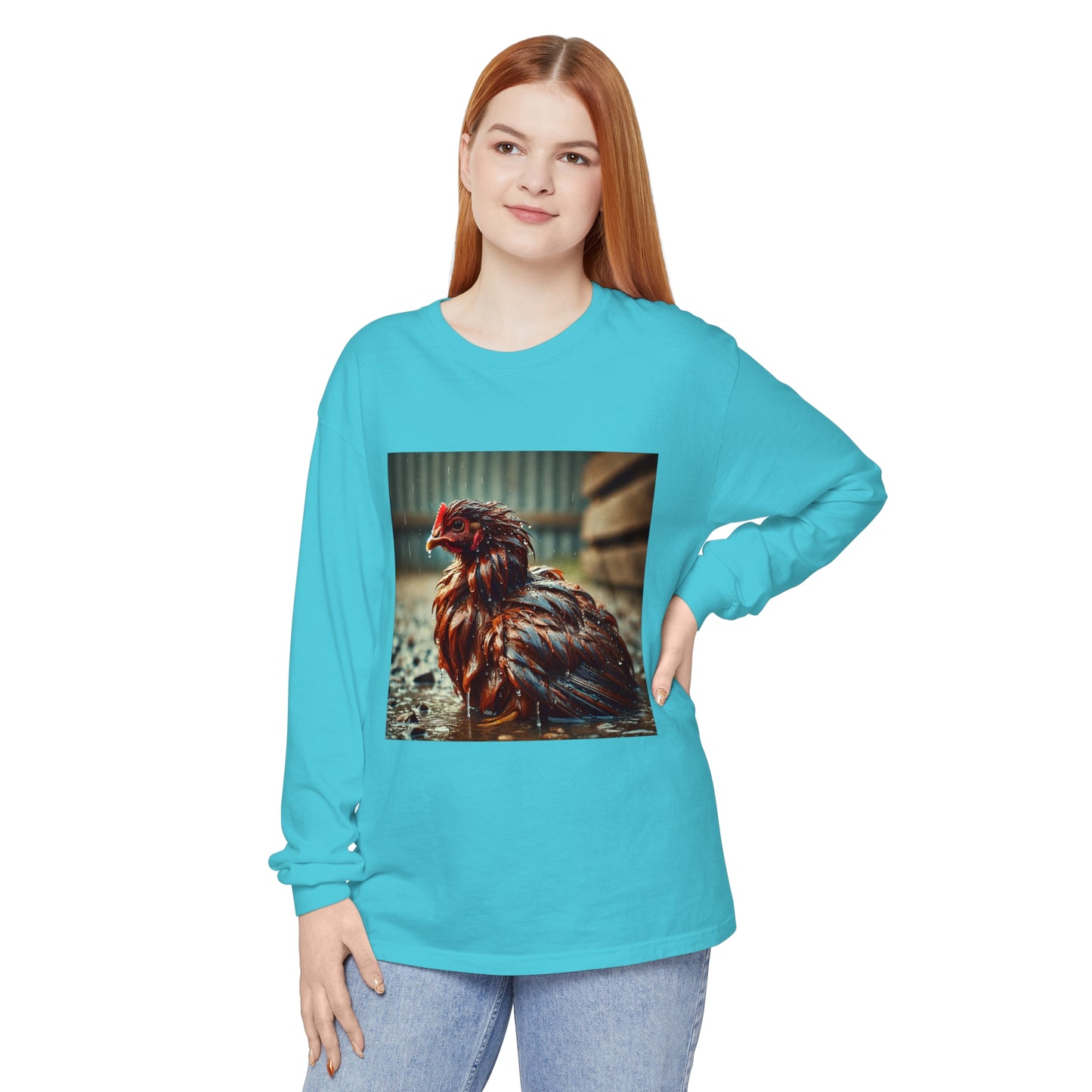 BS WETWEAR CHIC SPLASH LONGSLEEVE T-SHIRT