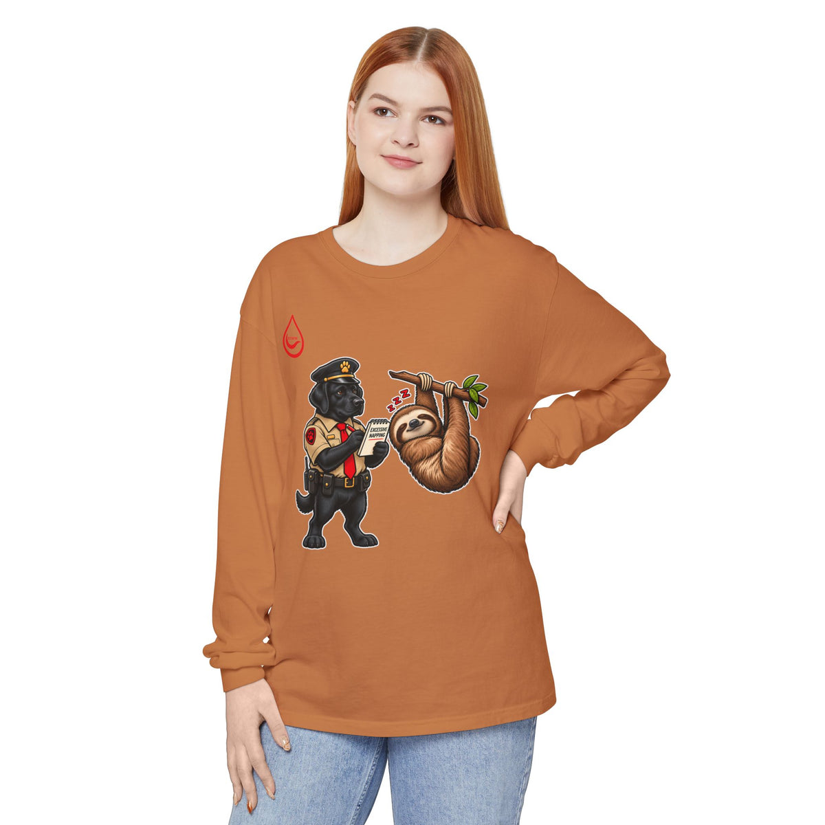BS WETWEAR EXCESSIVE NAPPING LONG-SLEEVE T-SHIRT