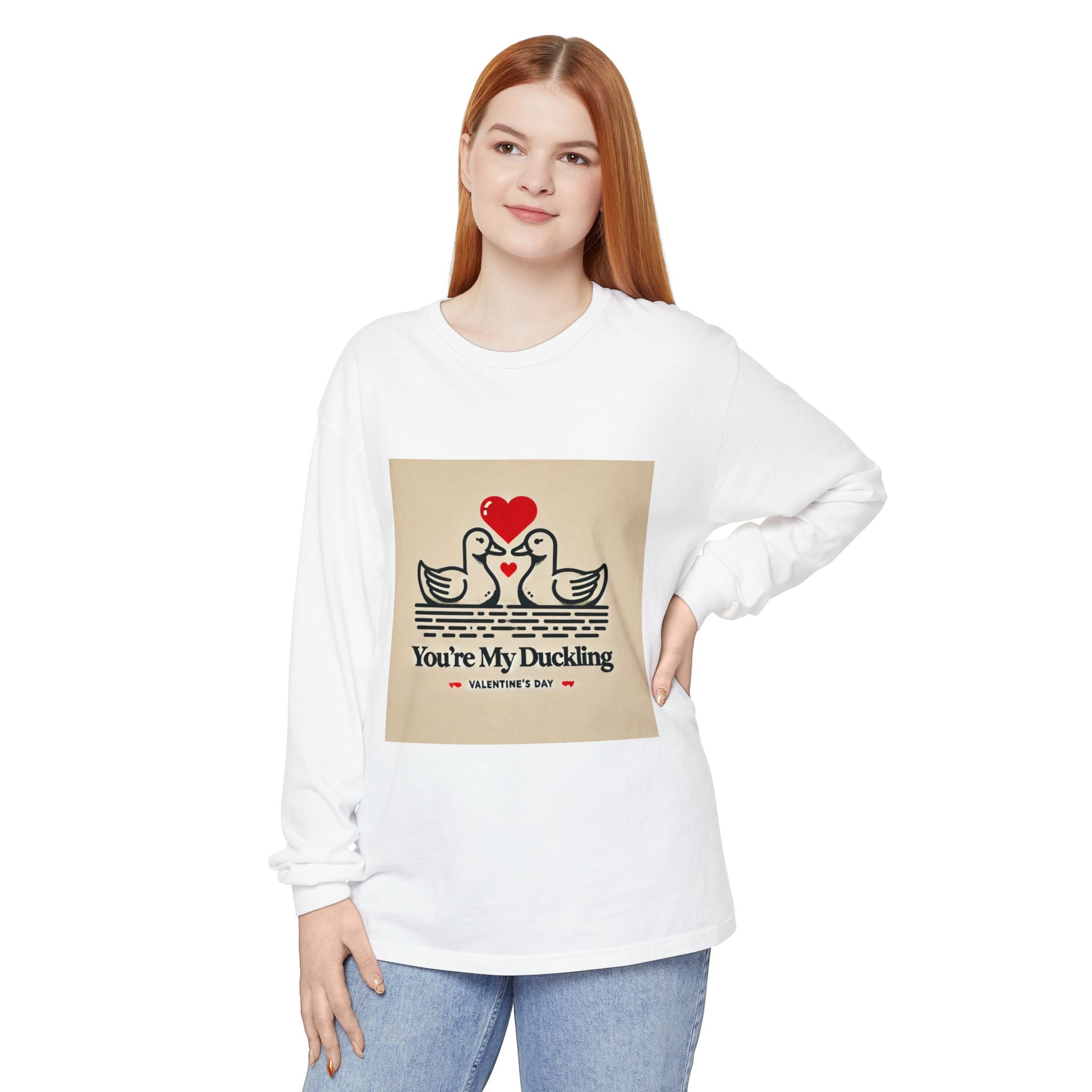 BS WETWEAR DUO DUCK VDAY LONG SLEEVE T-SHIRT