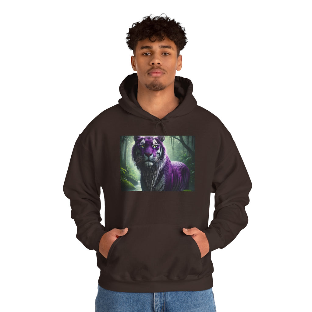 BS WETWEAR WET MAJESTIC PURPLE TIGER HOODIE