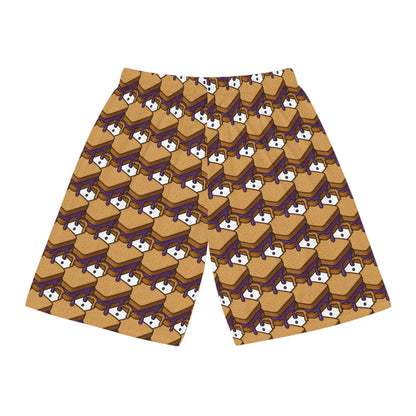 BS WETWEAR SNACK ATTACK: PB&J DRIP SHORTS
