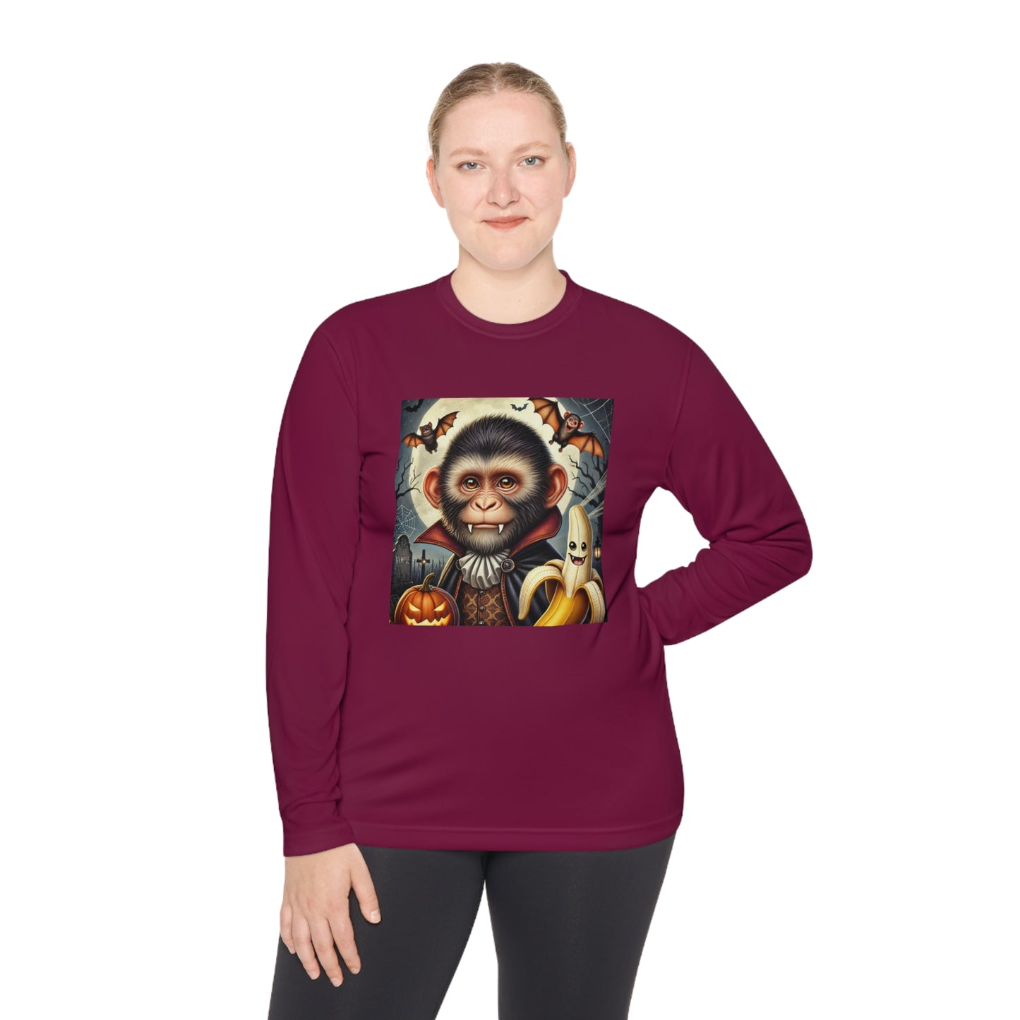 BS WETWEAR WET VAMPIRE MONKEY LONGSLEEVE T-SHIRT