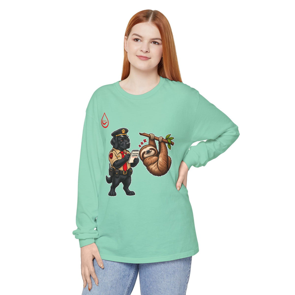 BS WETWEAR EXCESSIVE NAPPING LONG-SLEEVE T-SHIRT