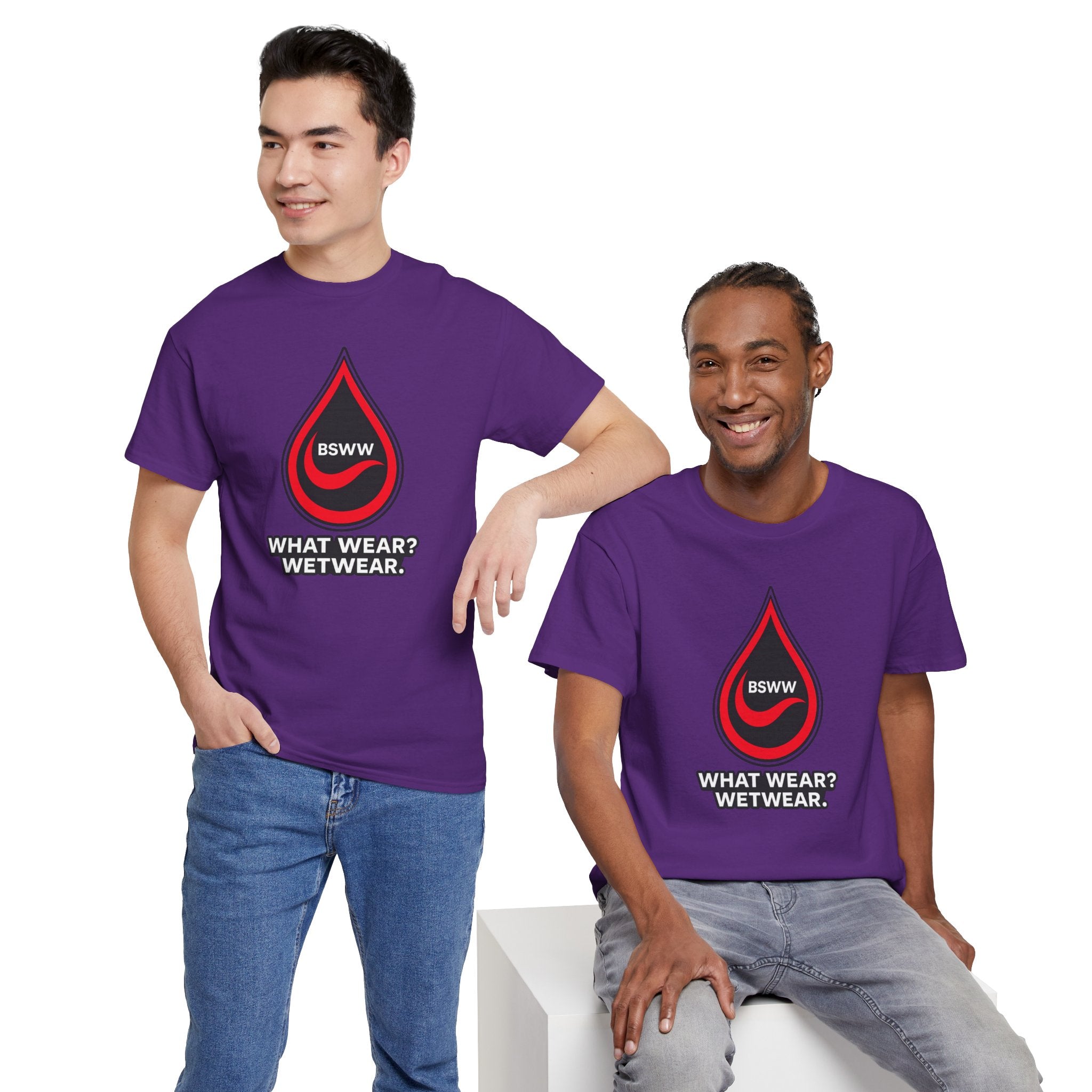 BS WETWEAR RED DROP T-SHIRT