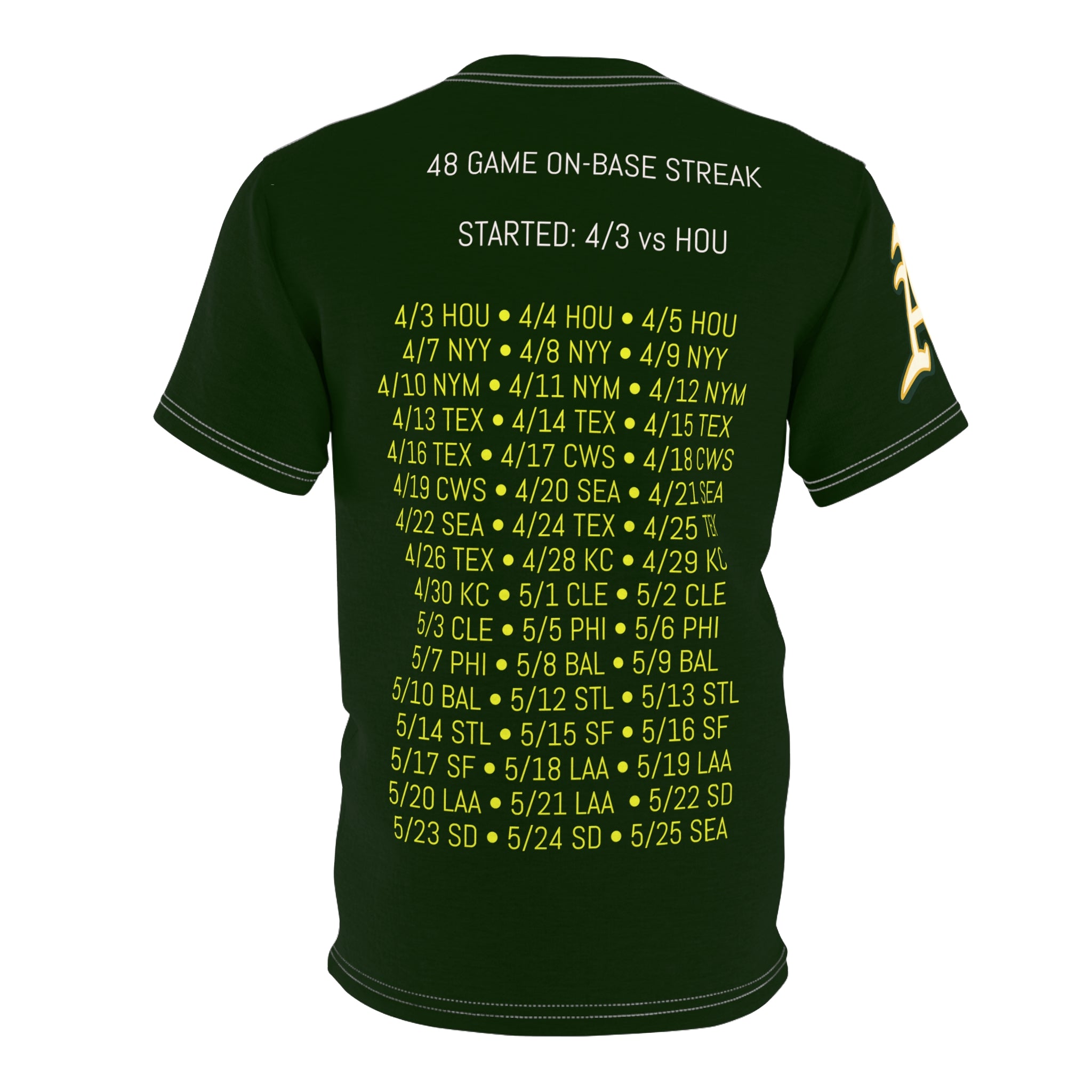 BS WETWEAR ROLLING INTO THE BALLPARK T-SHIRT