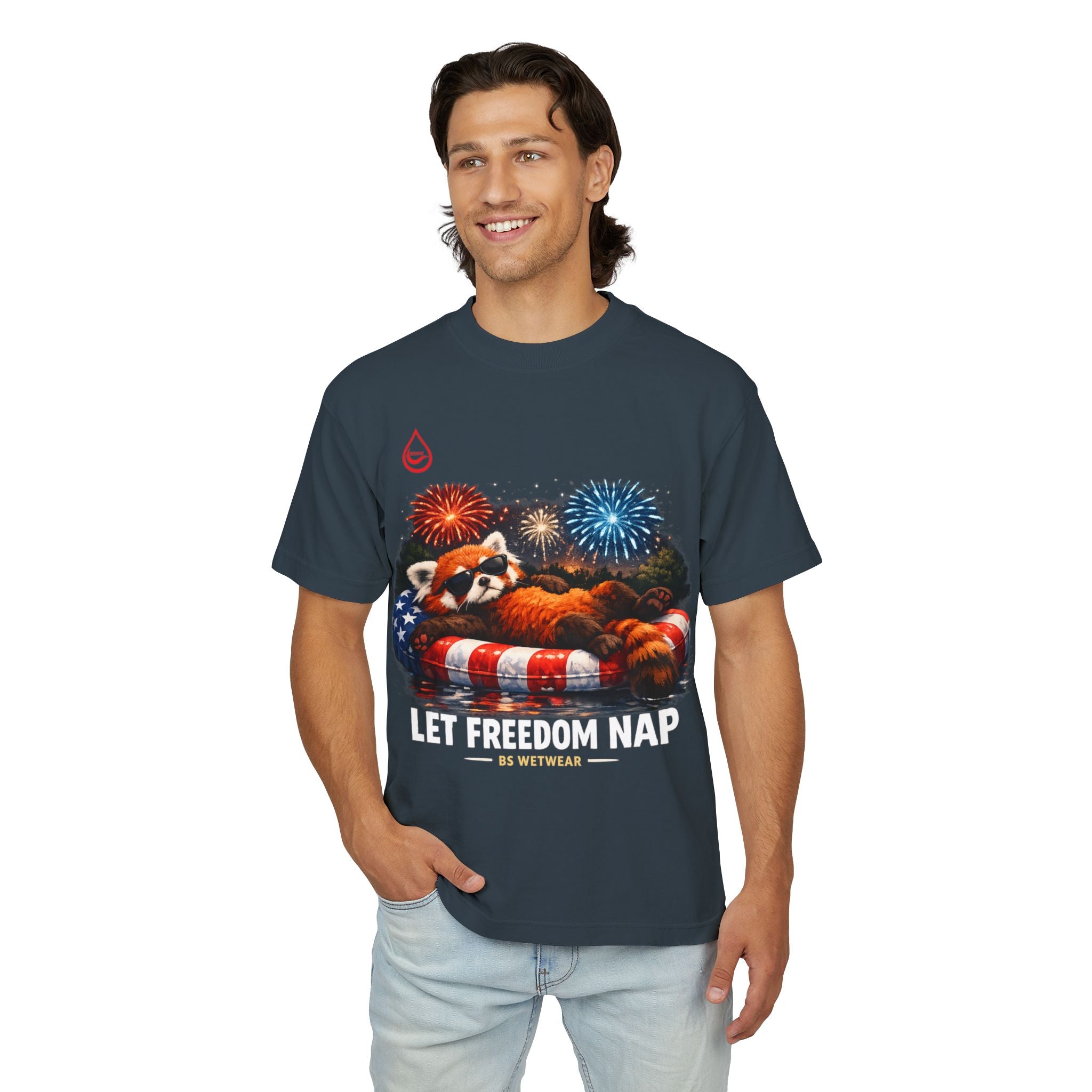 BS WETWEAR PATRIOTIC POOL FLOAT T-SHIRT