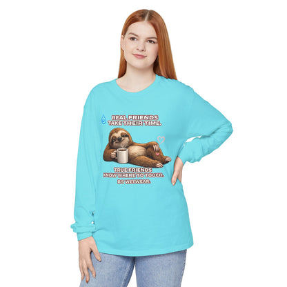 BS WETWEAR TRUE FRIENDS STAY ANYWAY LONG SLEEVE T-SHIRT