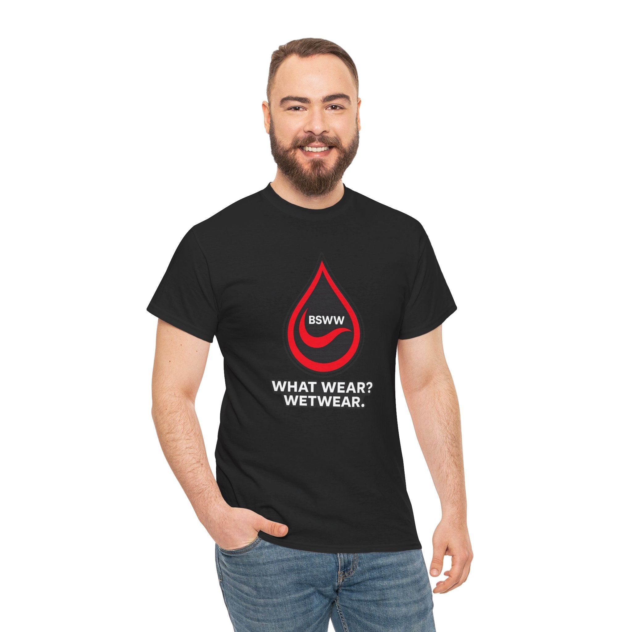 BS WETWEAR RED DROP T-SHIRT