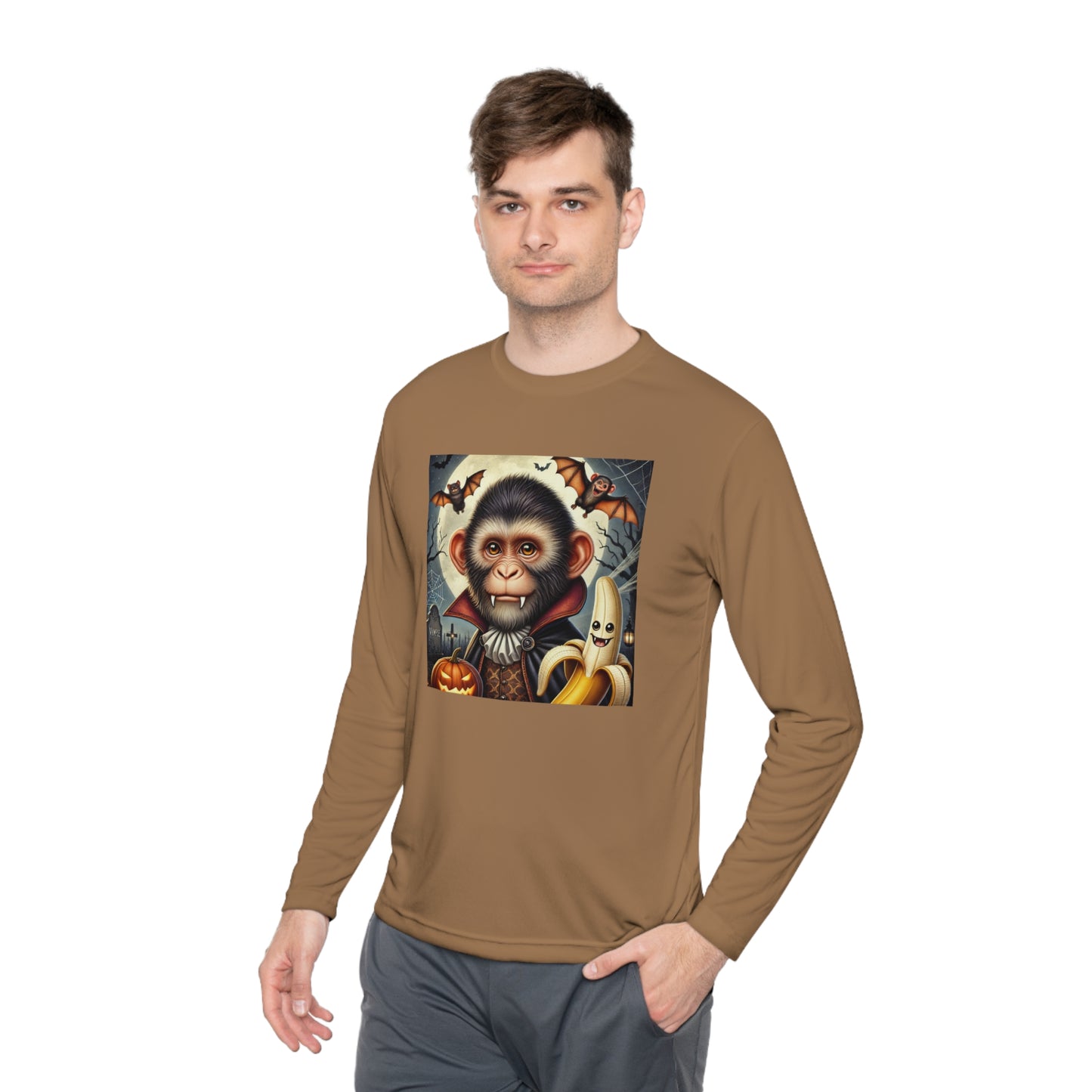 BS WETWEAR WET VAMPIRE MONKEY LONGSLEEVE T-SHIRT