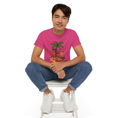 BS WETWEAR FLAMINGO FIESTA MODE T-SHIRT