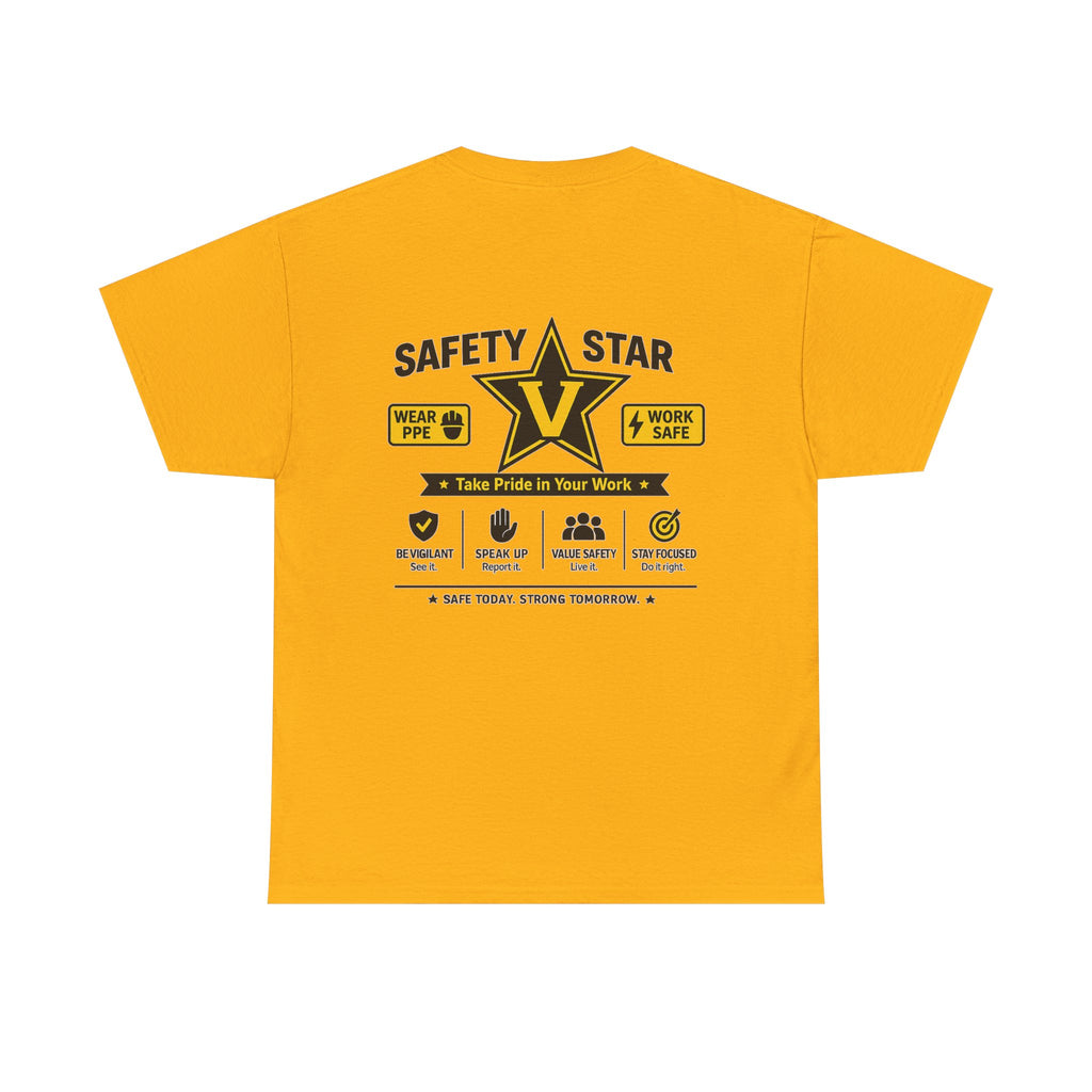 BS WETWEAR SAFETY STAR V T-SHIRT