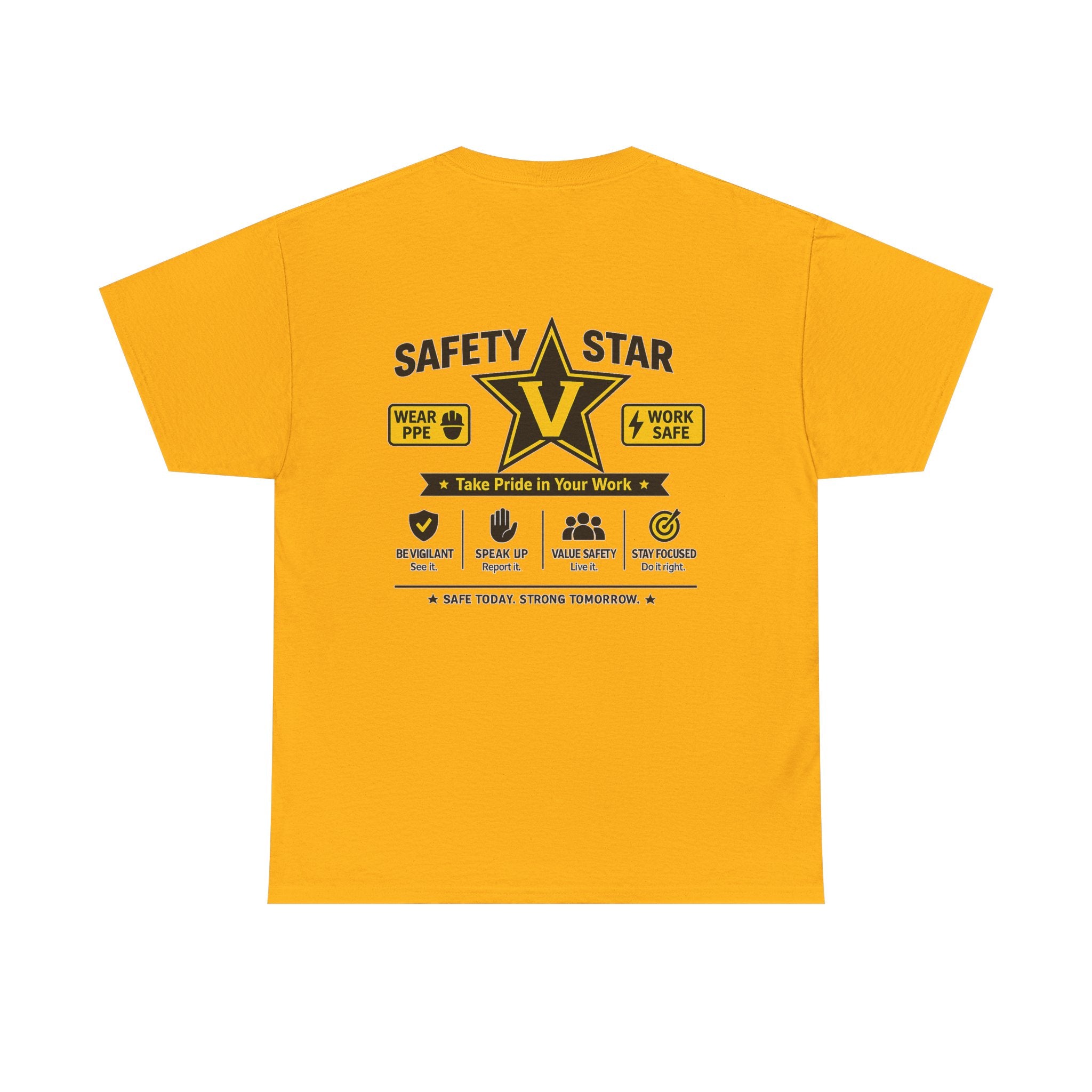 BS WETWEAR SAFETY STAR V T-SHIRT