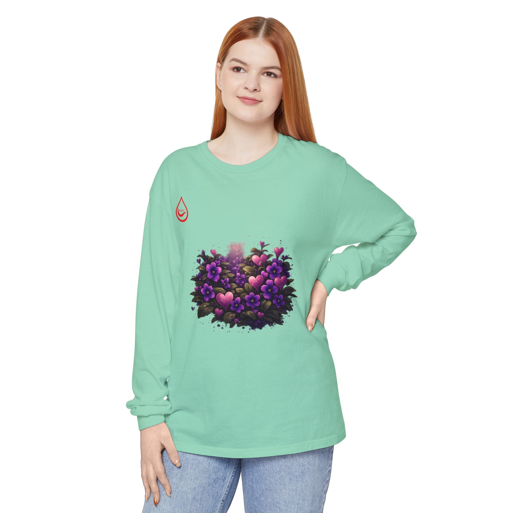 BS WETWEAR WHERE LOVE GROWS LONG SLEEVE T-SHIRT