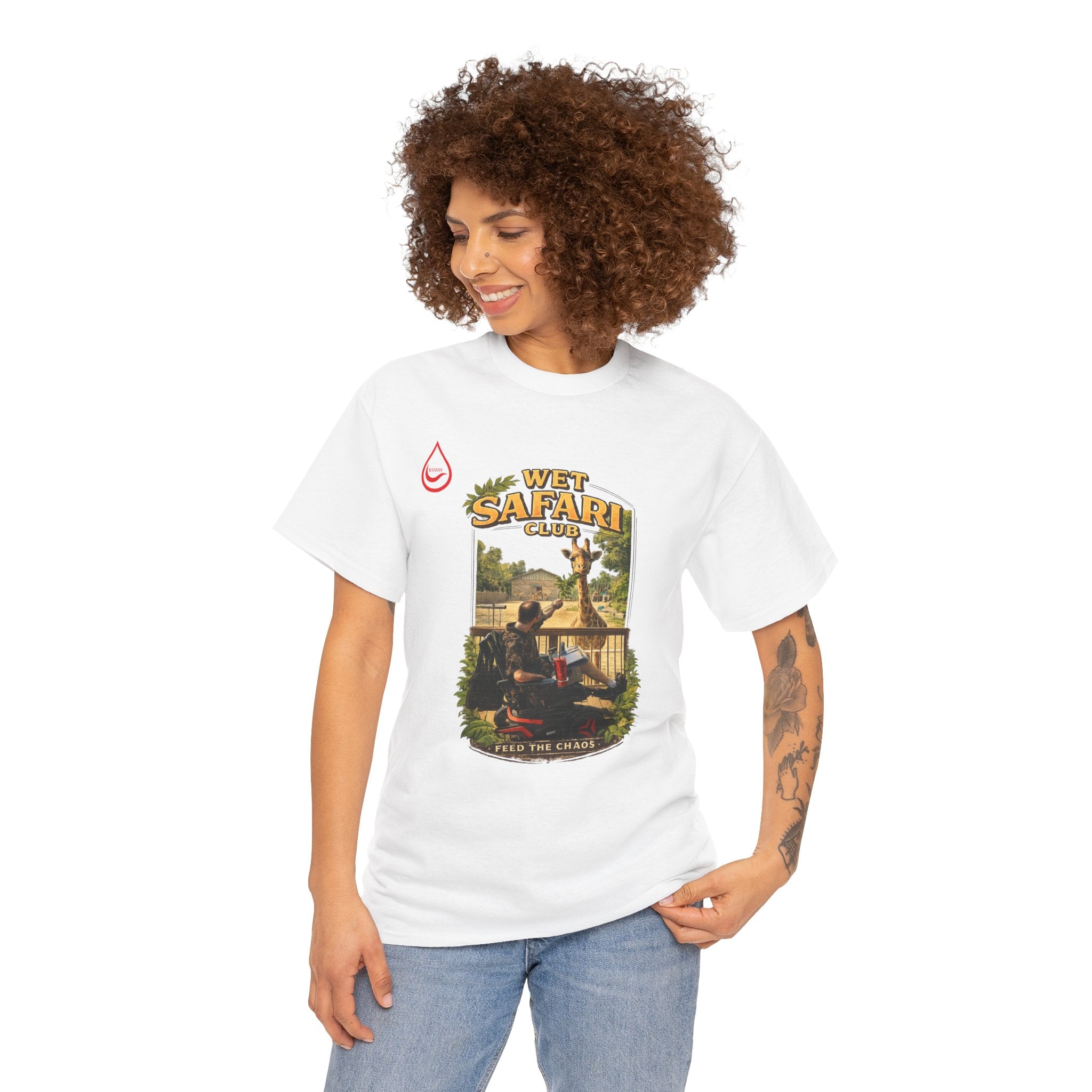 BS WETWEAR FEED THE CHAOS  T-SHIRT