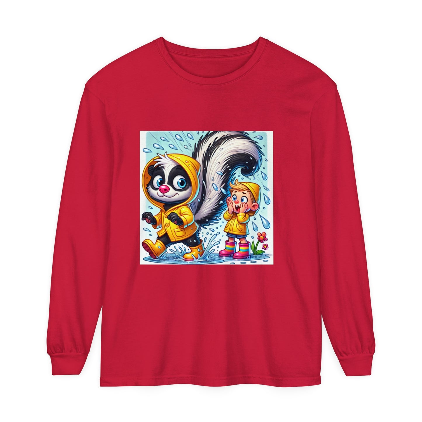 BS WETWEAR WET SKUNK LONG SLEEVE T -SHIRT