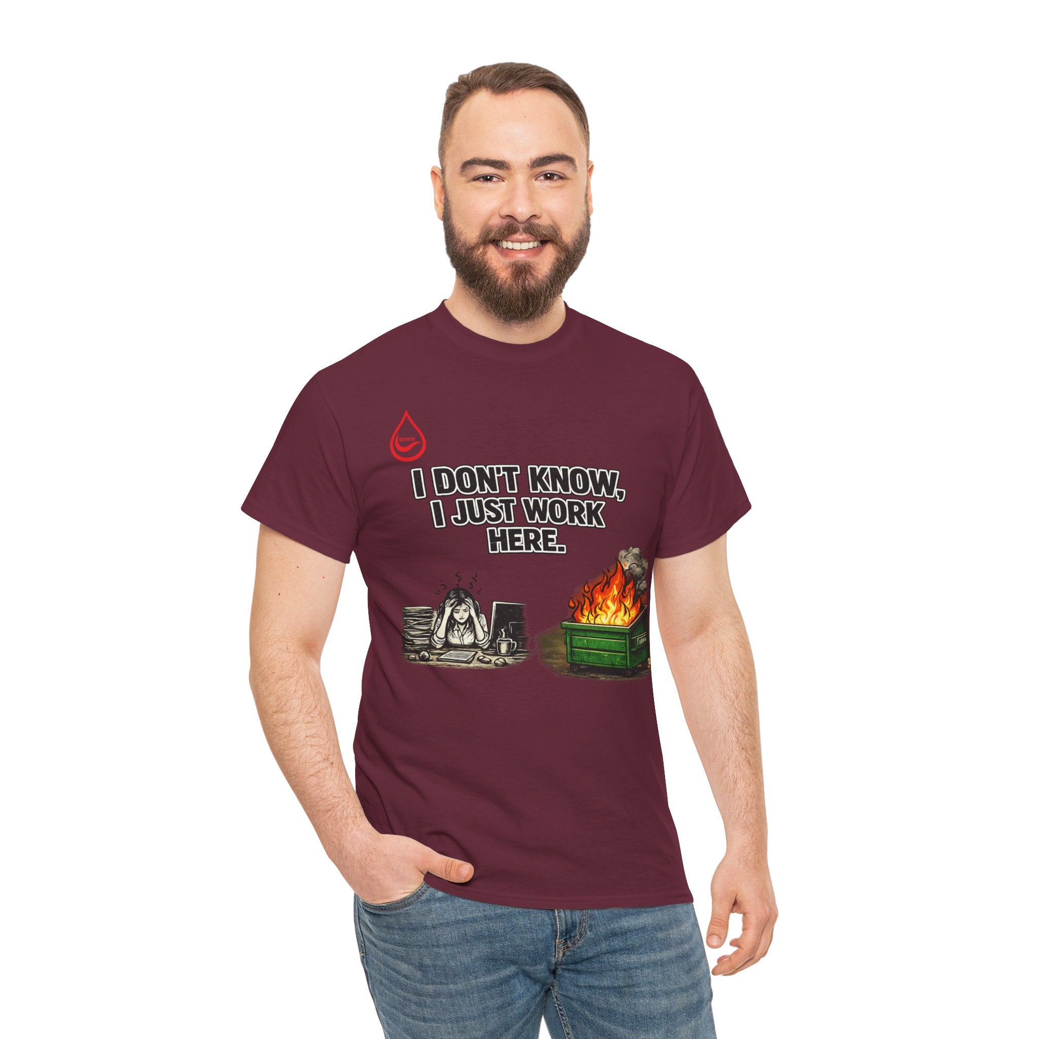 BS WETWEAR MINIMUM EFFORT, MAXIMUM CHAOS T-SHIRT