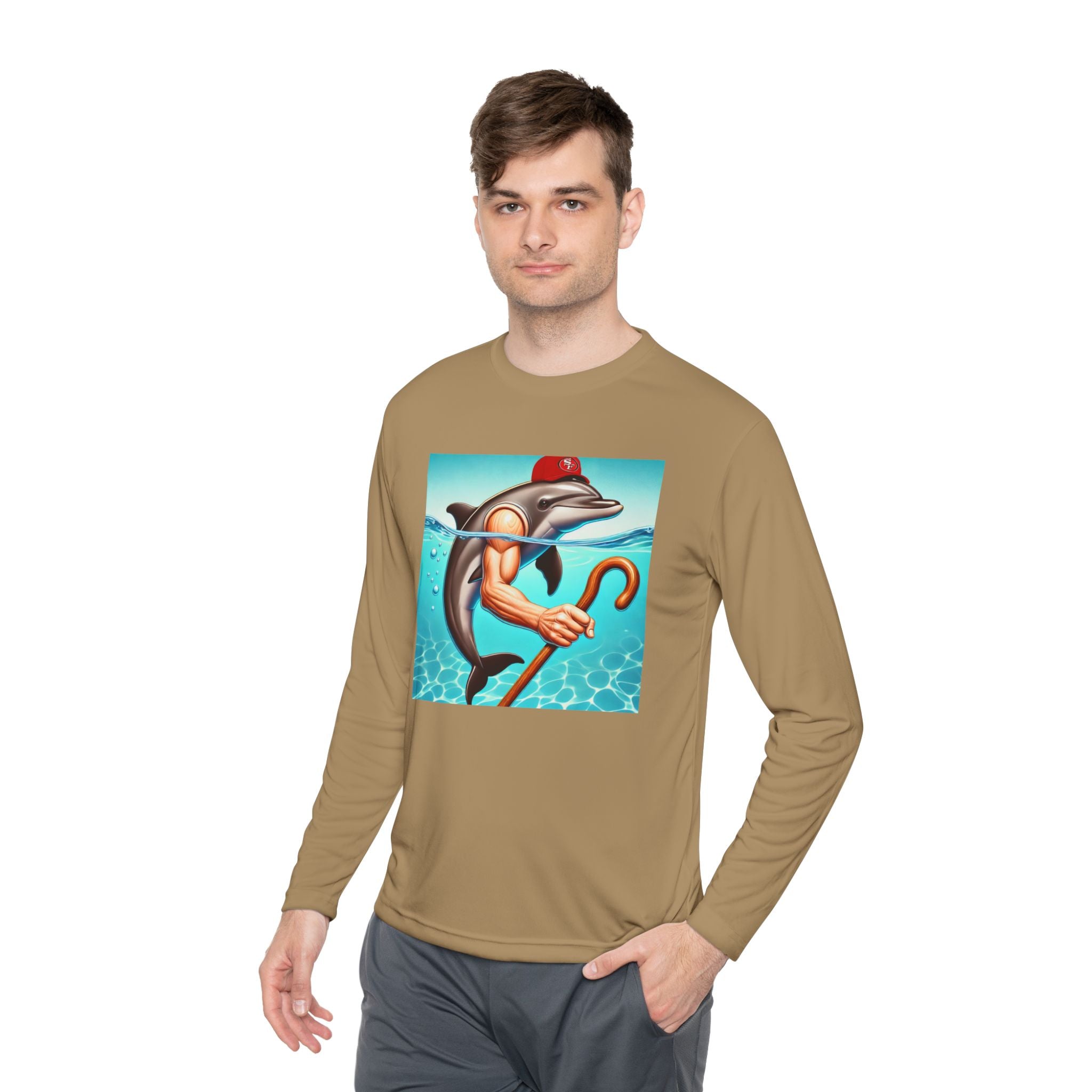 BS WETWEAR WET DADDY DOLPH LONGSLEEVE T-SHIRT