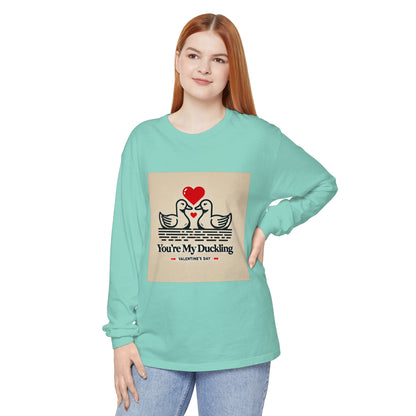 BS WETWEAR DUO DUCK VDAY LONG SLEEVE T-SHIRT