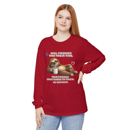 BS WETWEAR TRUE FRIENDS STAY ANYWAY LONG SLEEVE T-SHIRT