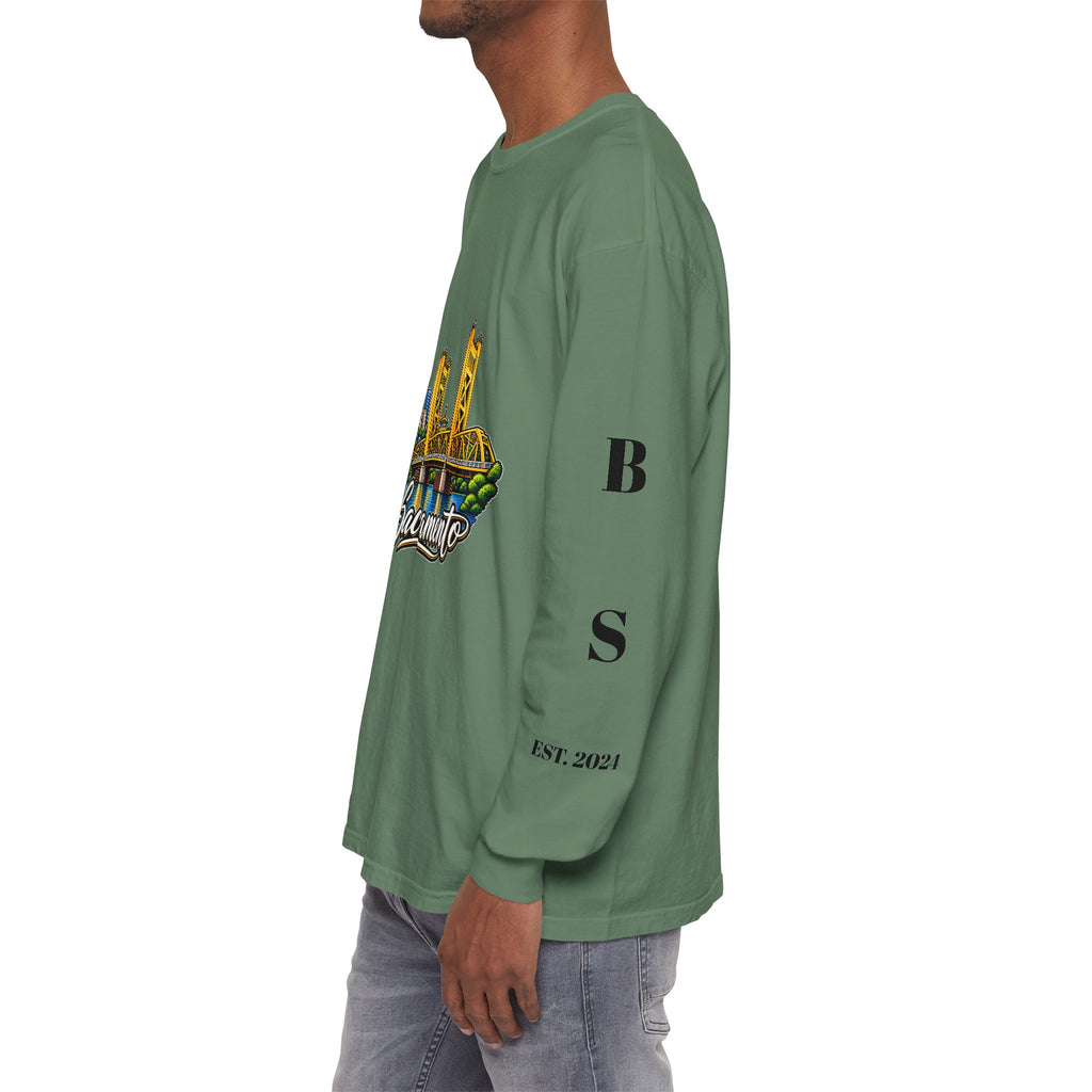 BS WETWEAR SACRAMENTO 916 CITY VIBES LONG SLEEVE T-SHIRT