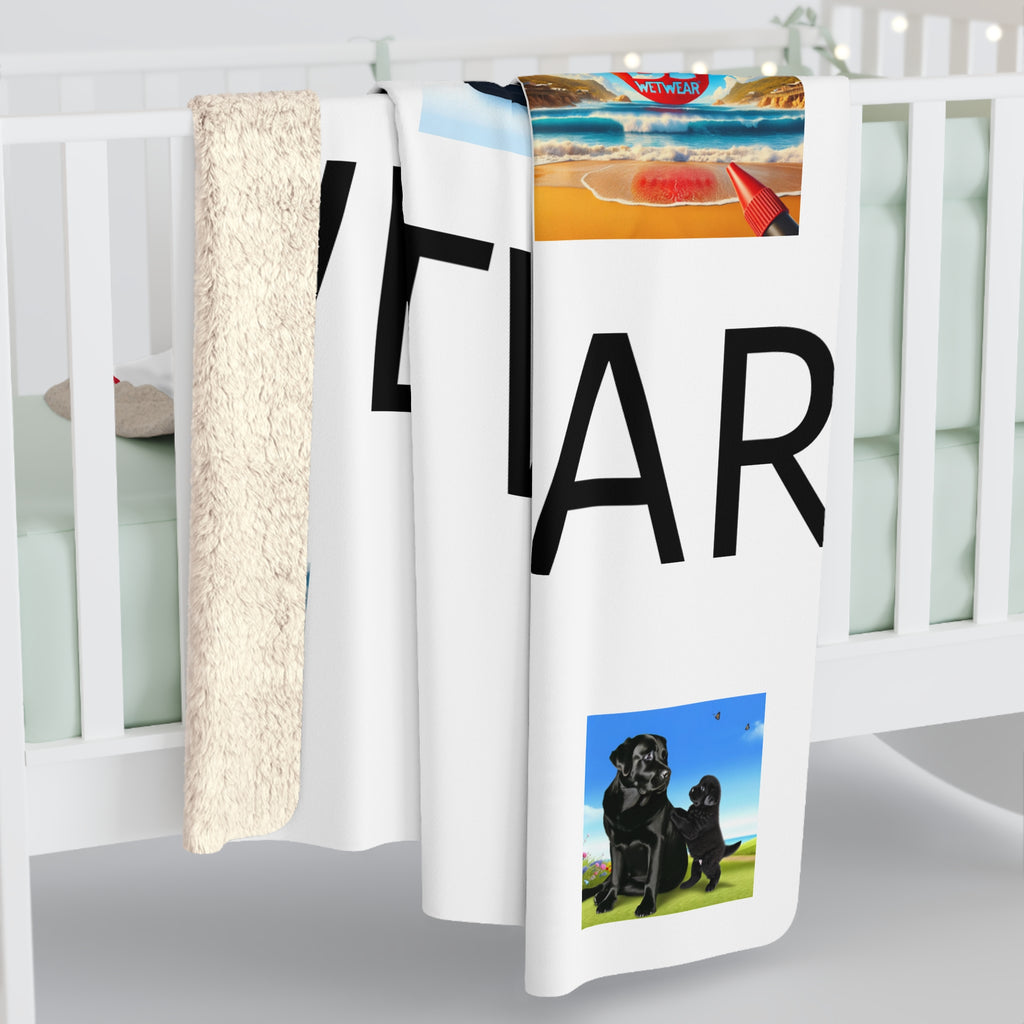 BS WETWEAR SHERPA FLEECE BLANKET