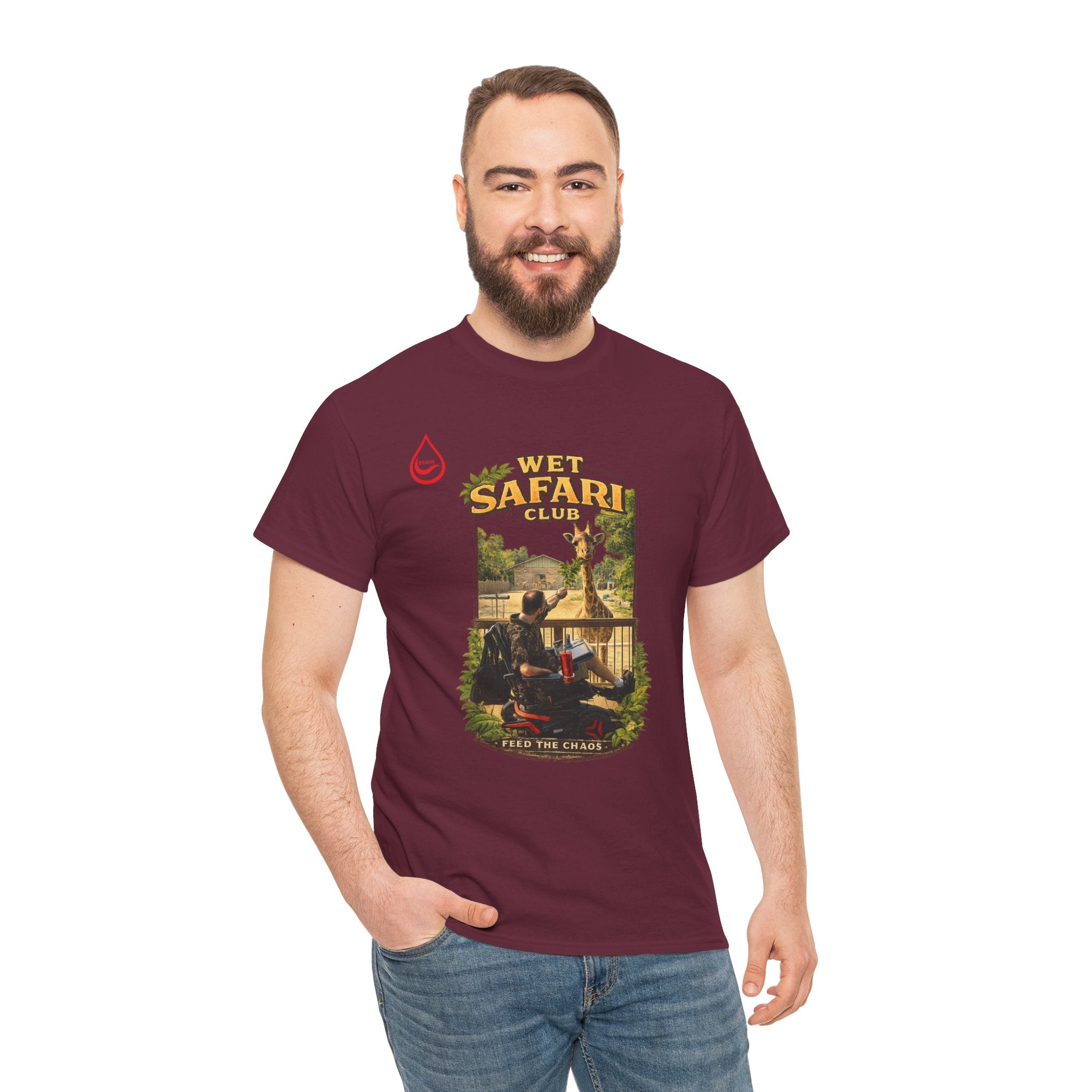 BS WETWEAR FEED THE CHAOS  T-SHIRT