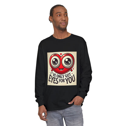 BS WETWEAR GOOGLY EYES VDAY LONG SLEEVE T-SHIRT