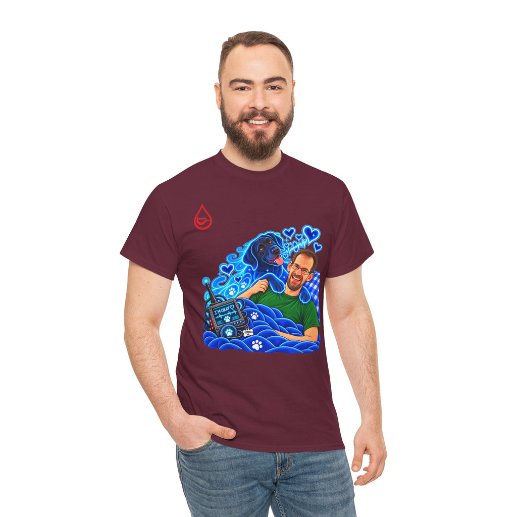 BS WETWEAR MY DOG IS BETTER THAN MEDICINE T-SHIRT