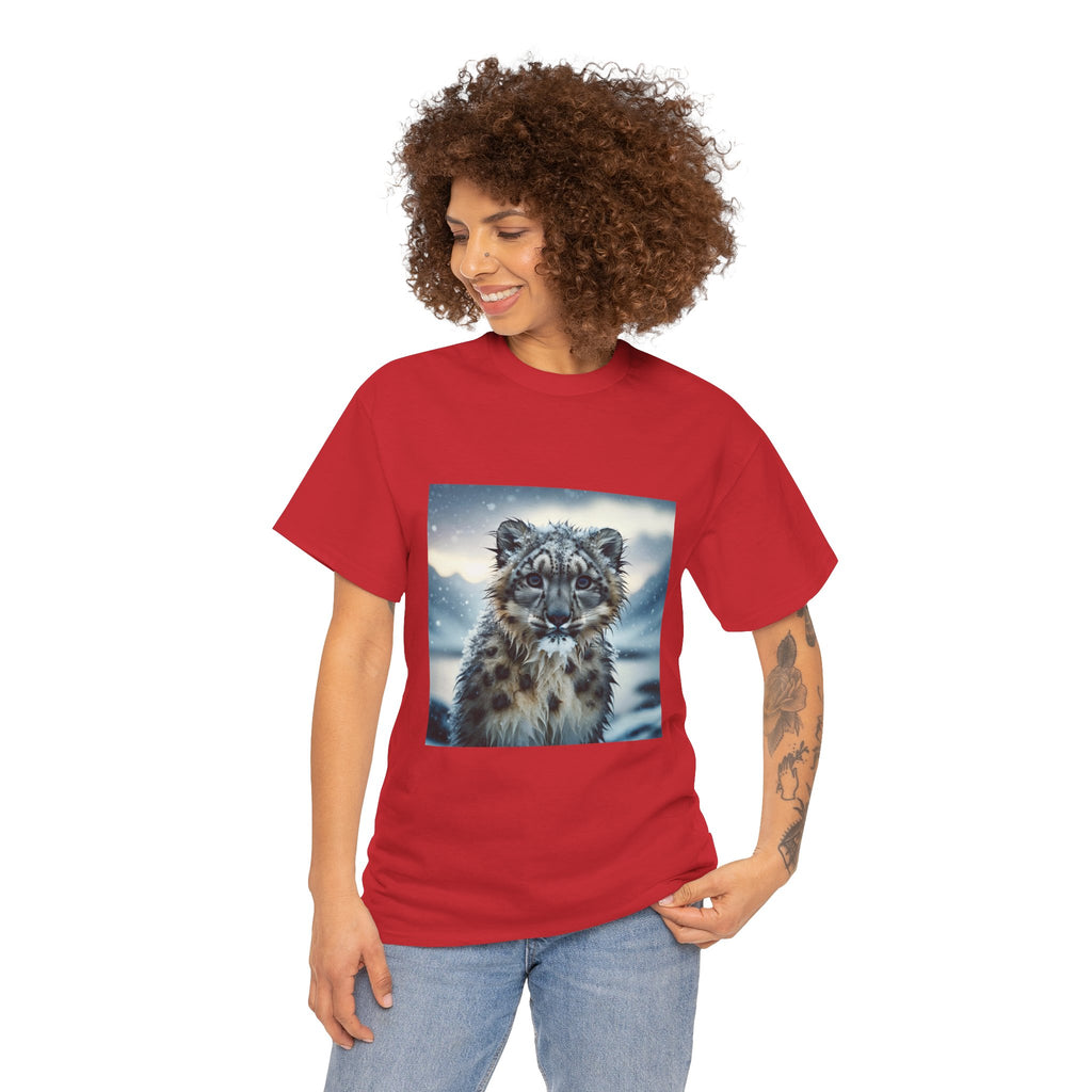 BS WETWEAR WET SNOW LEOPARD T-SHIRT