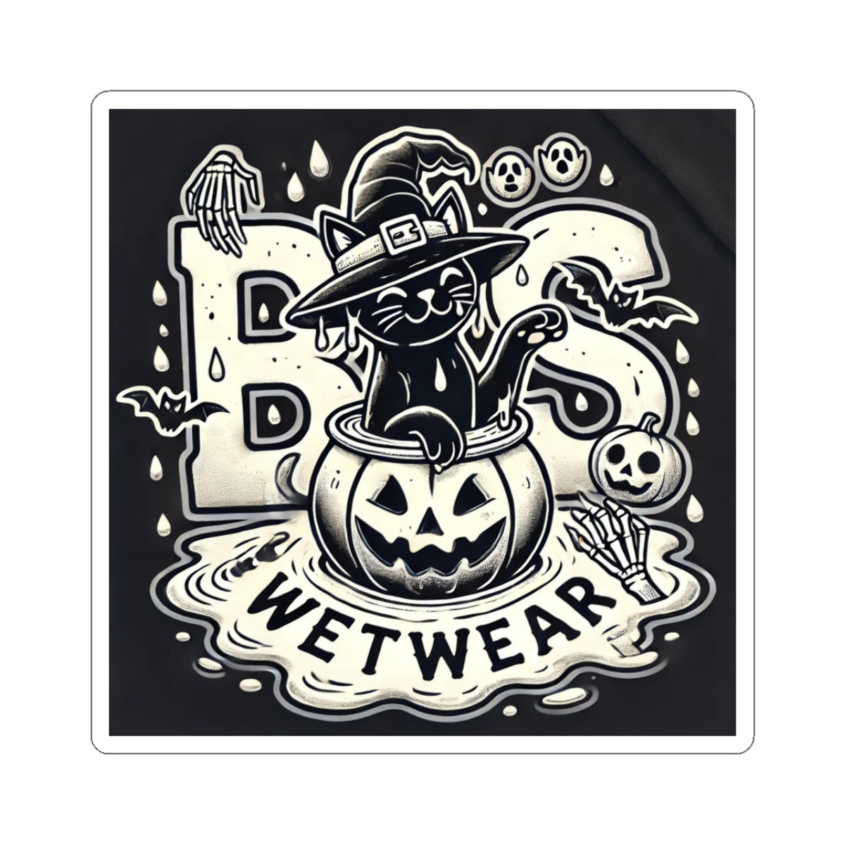 BS WETWEAR Kiss-Cut Stickers