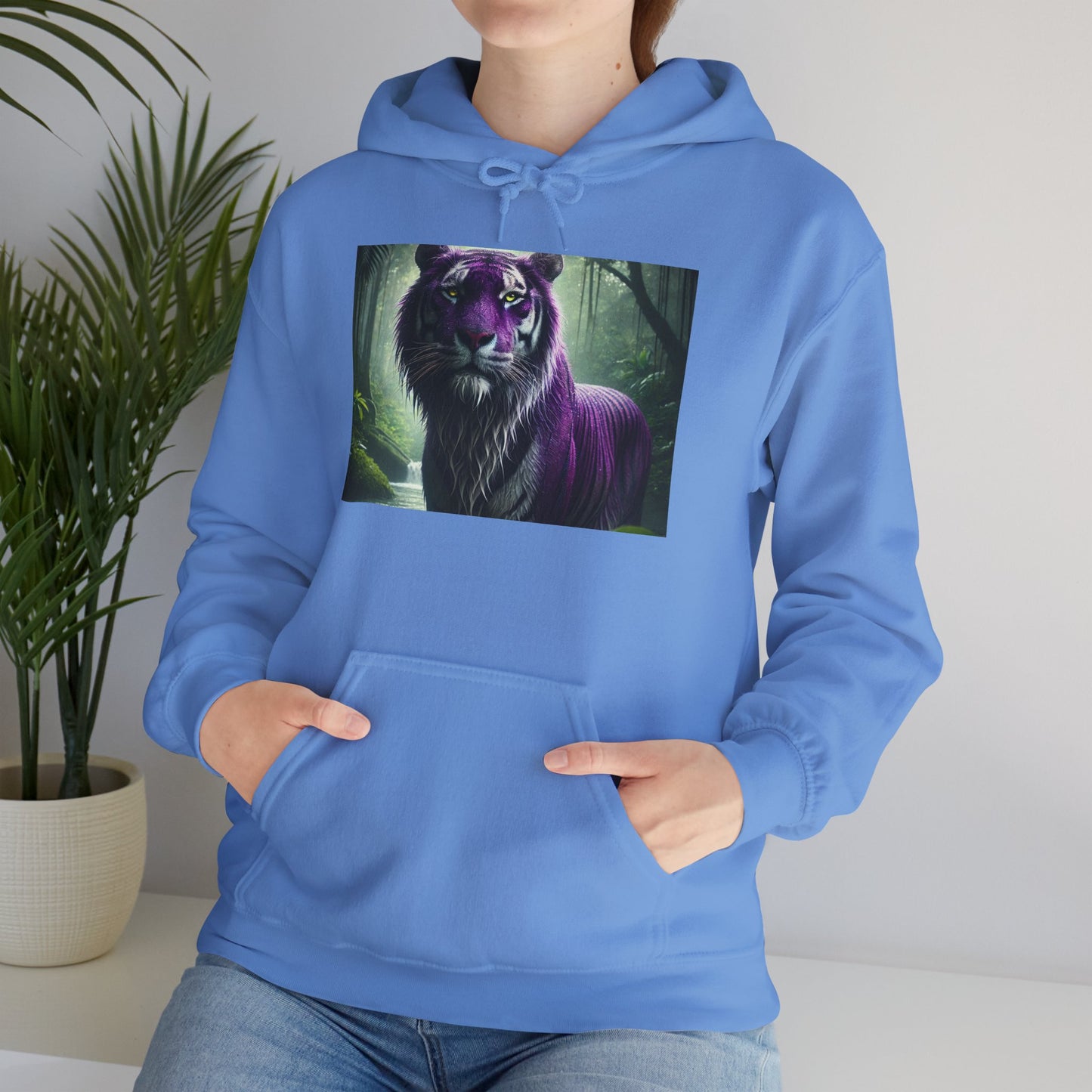 BS WETWEAR WET MAJESTIC PURPLE TIGER HOODIE
