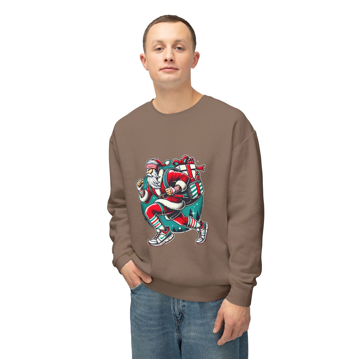 BS WETWEAR MERRY FITNESS SANTA SWEATSHIRT