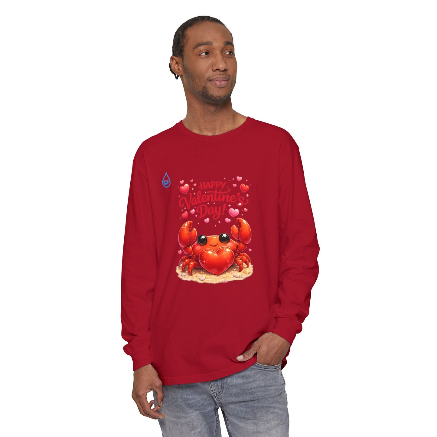 BS WETWEAR HEART CRAB LONG SLEEVE T-SHIRT