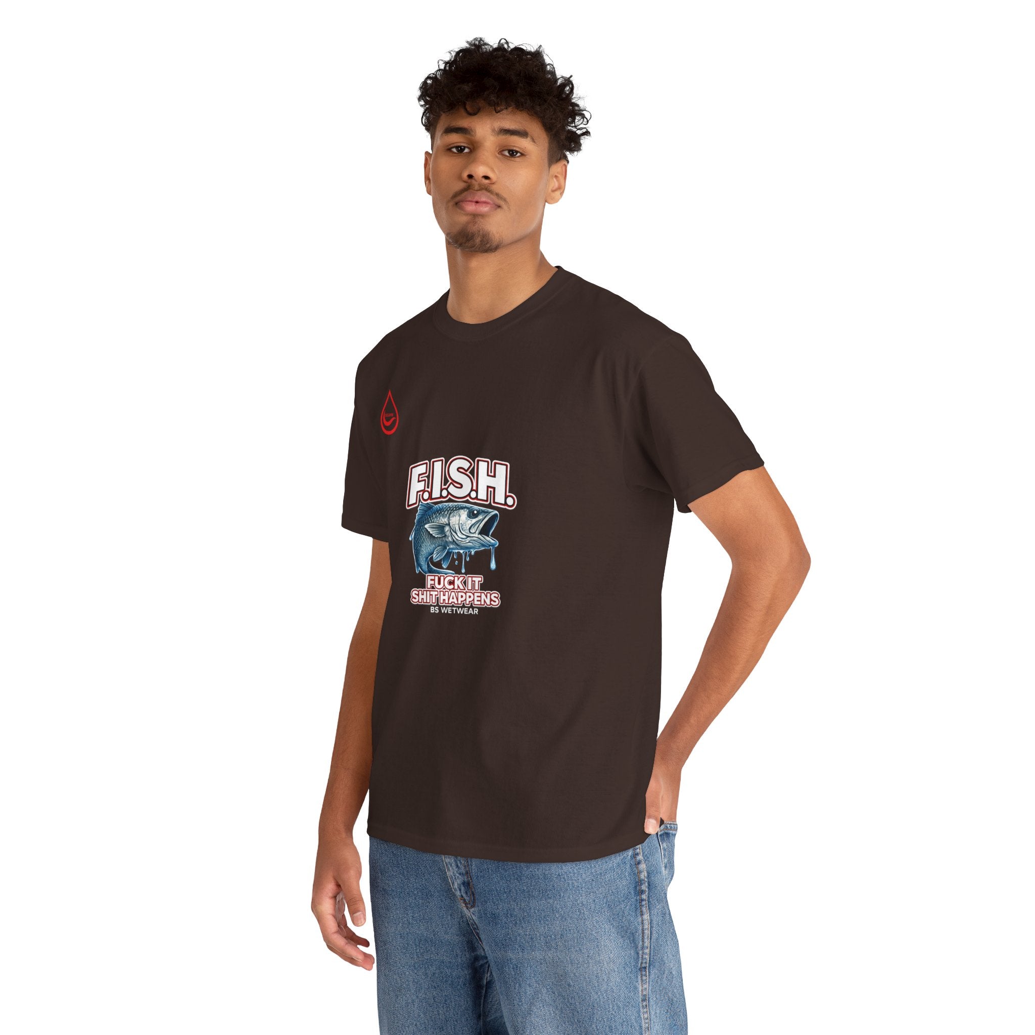 BS WETWEAR F.I.S.H. BLACKOUT T-SHIRT