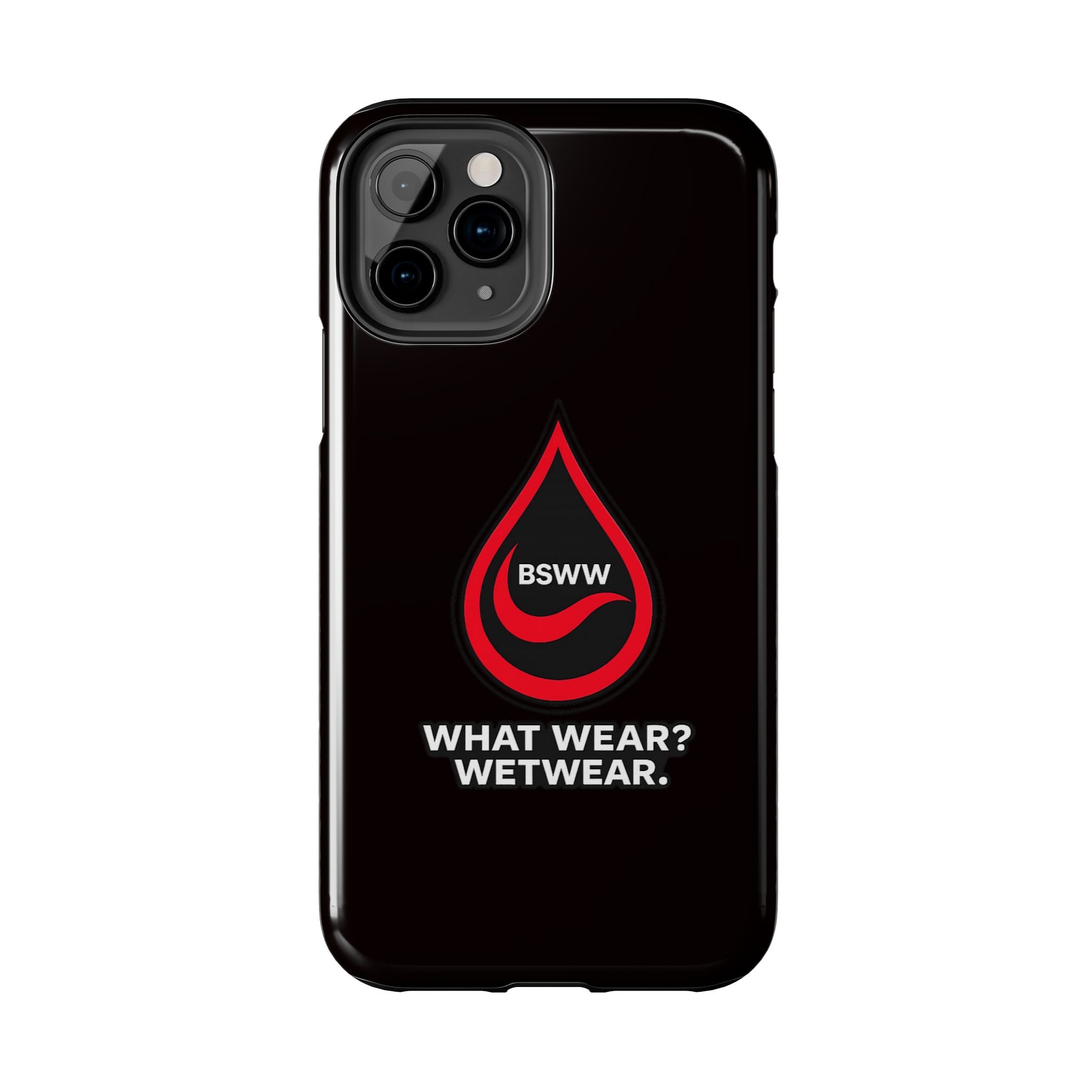 BS WETWEAR RED DROP CORE PHONE CASE