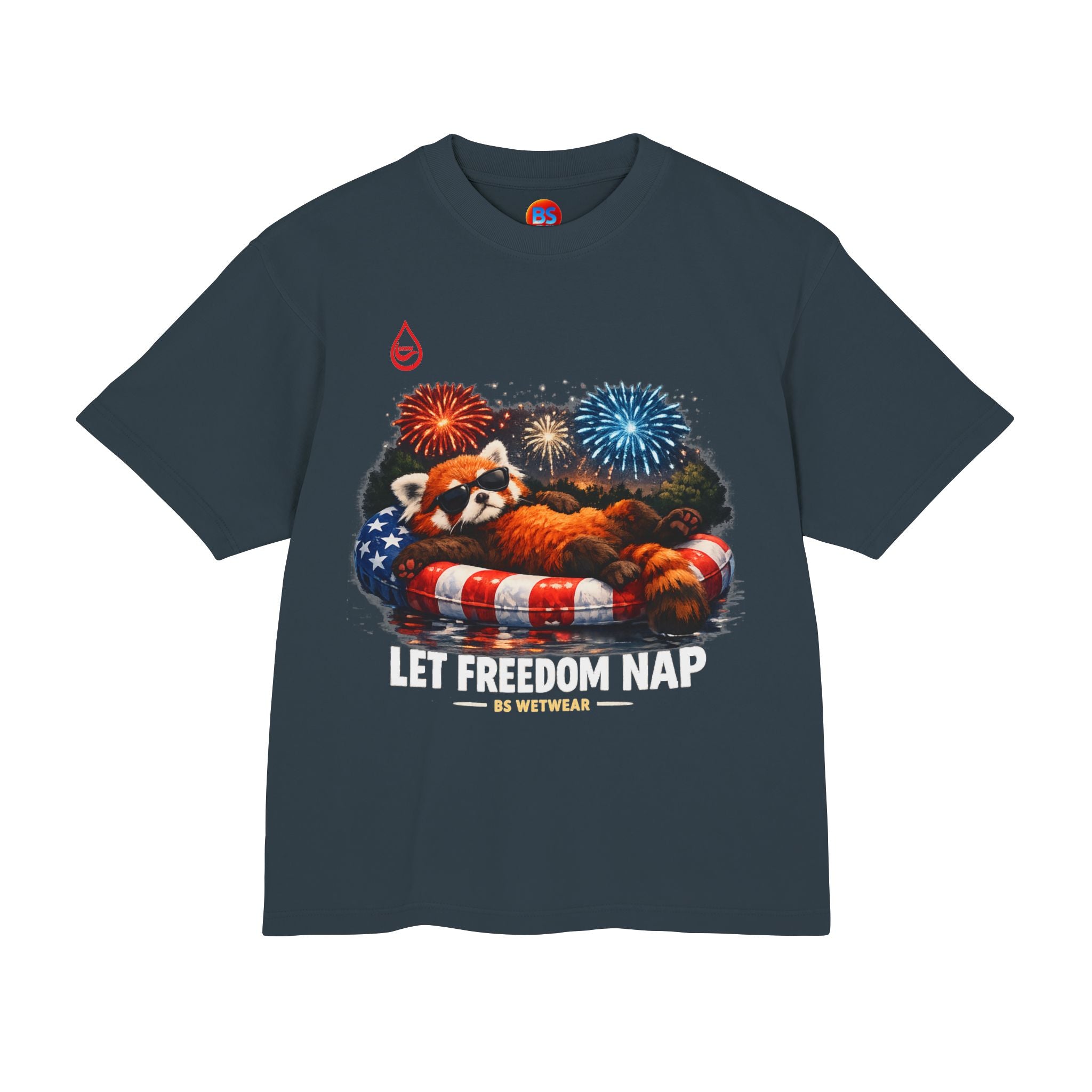 BS WETWEAR PATRIOTIC POOL FLOAT T-SHIRT