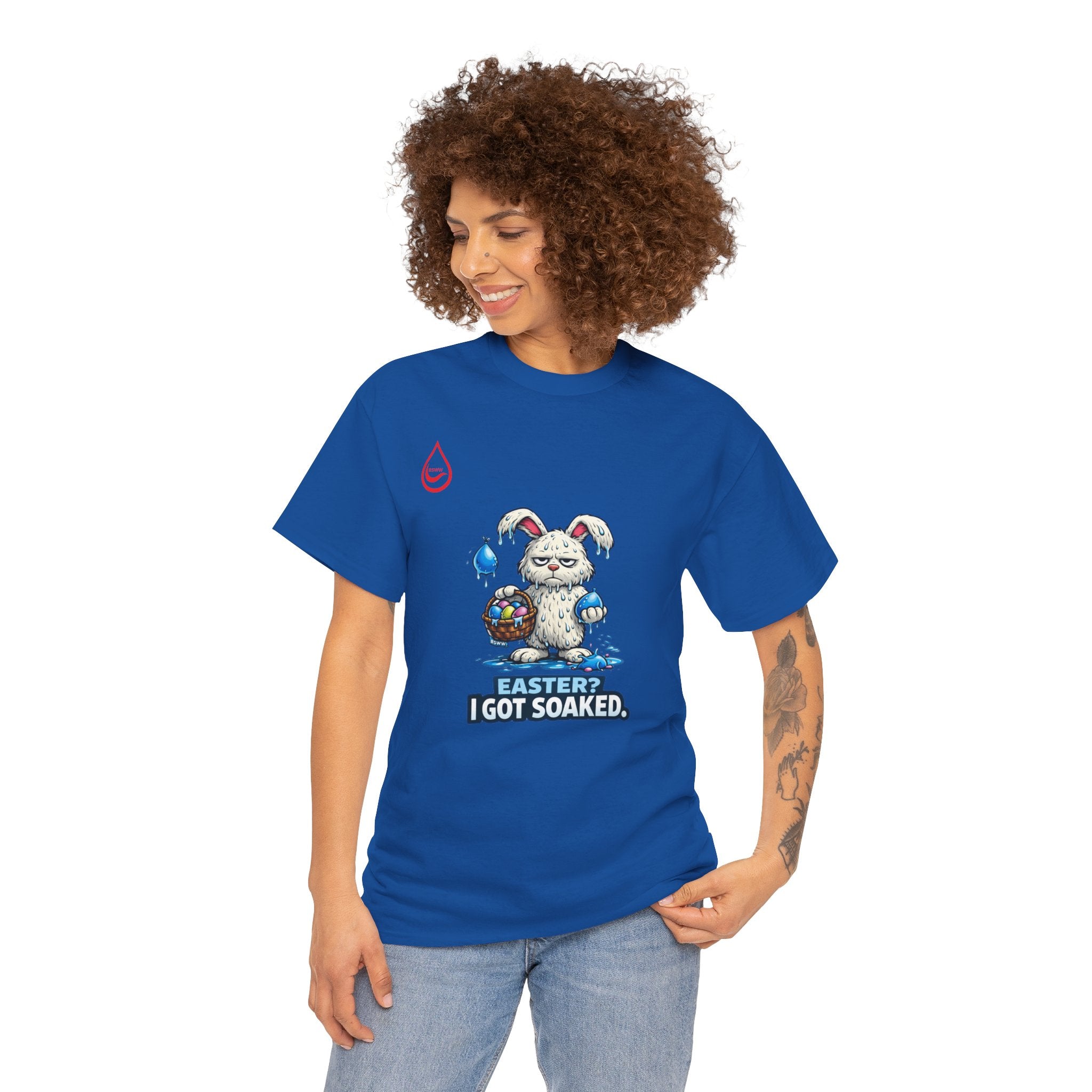 BS WETWEAR SOAKED EASTER BUNNY T-SHIRT