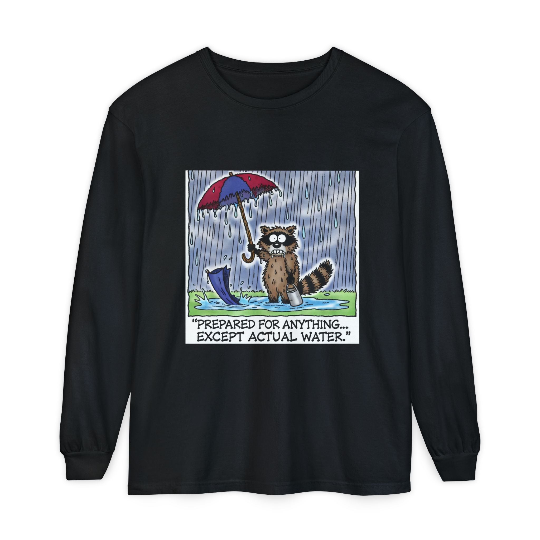 BS WETWEAR WET RACOON LONGSLEEVE TEE SHIRT