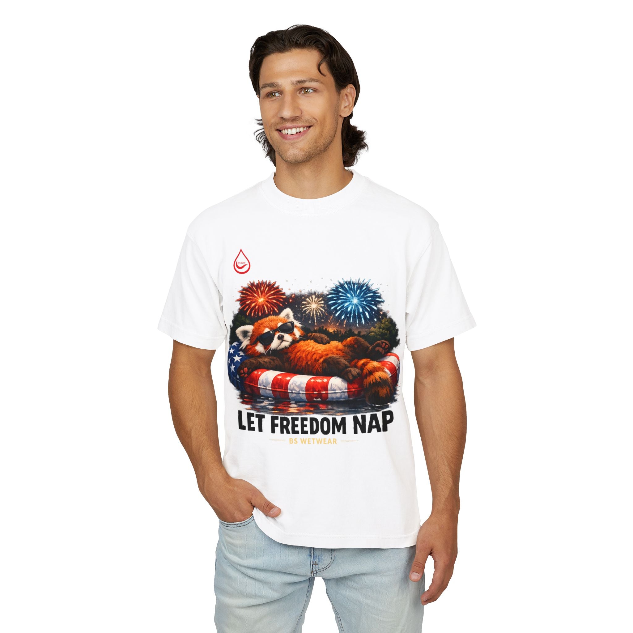 BS WETWEAR PATRIOTIC POOL FLOAT T-SHIRT