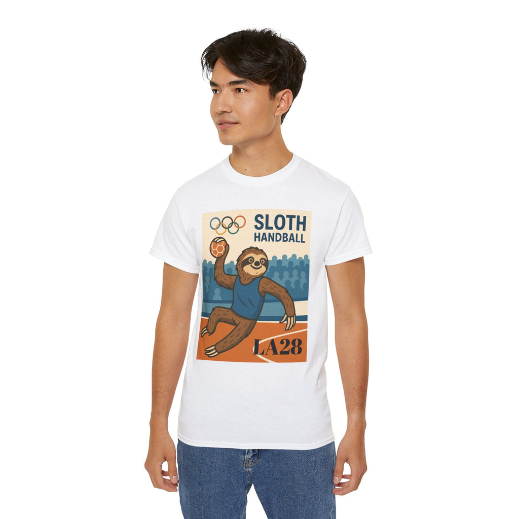 BS WETWEAR SLOTH HANDBALL: THE ART OF MOVING NOWHERE FAST T-SHIRT