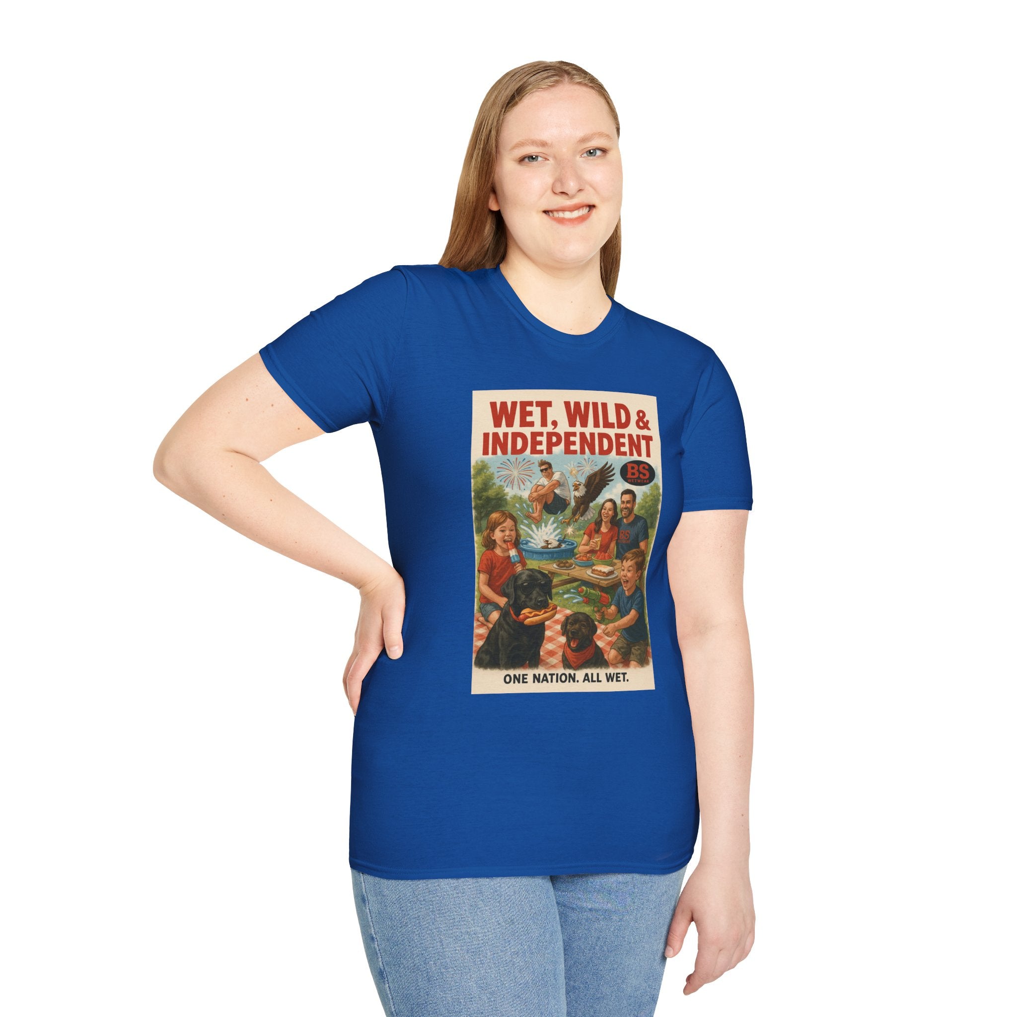 BS WETWEAR WET, WILD & INDEPENDENT T-SHIRT