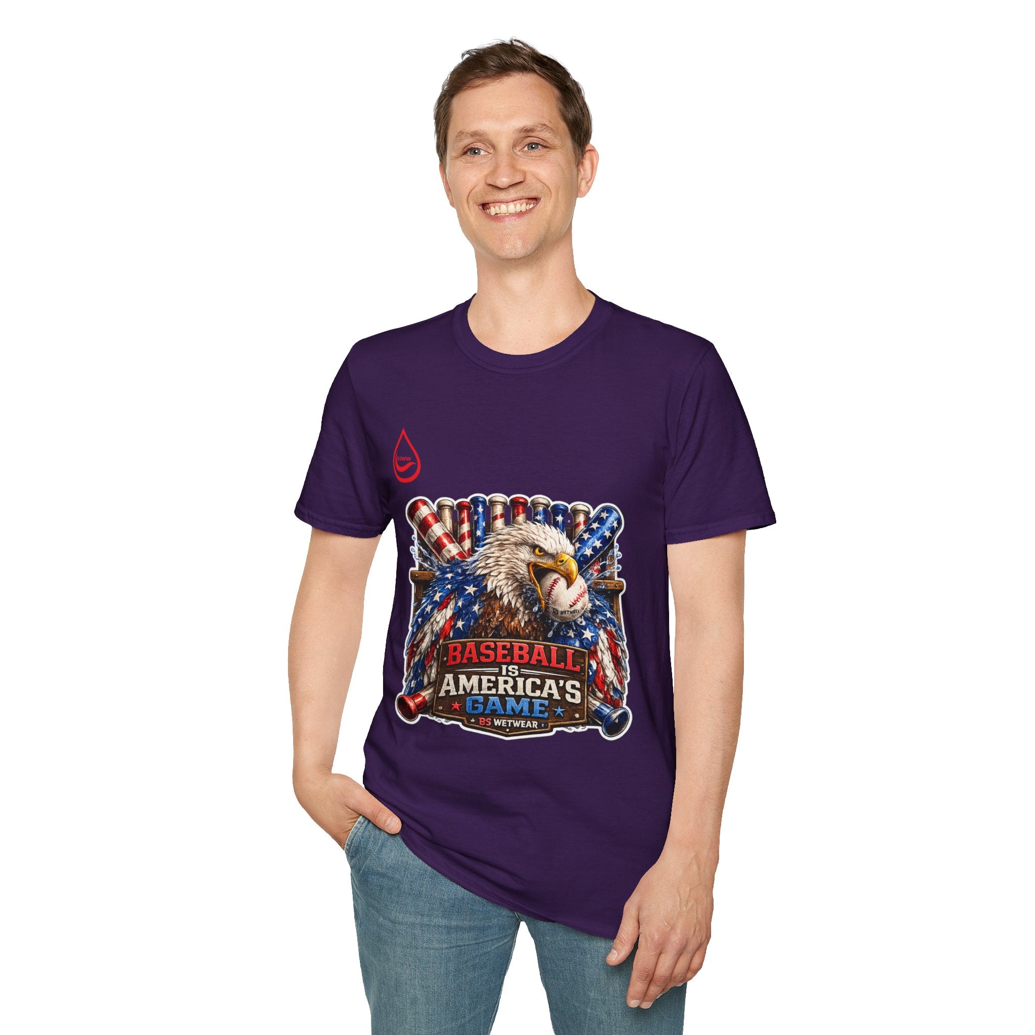 BS WETWEAR AMERICA’S PASTIME T-SHIRT
