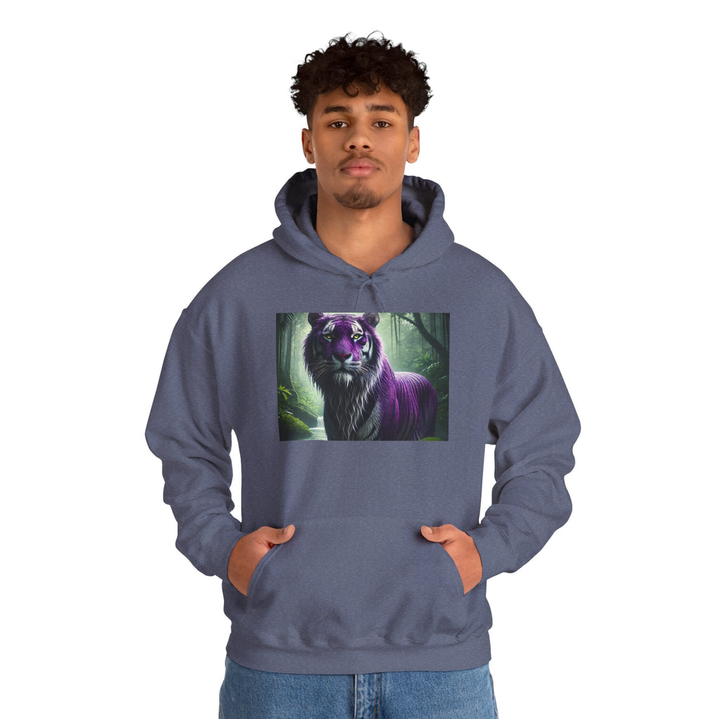 BS WETWEAR WET MAJESTIC PURPLE TIGER HOODIE