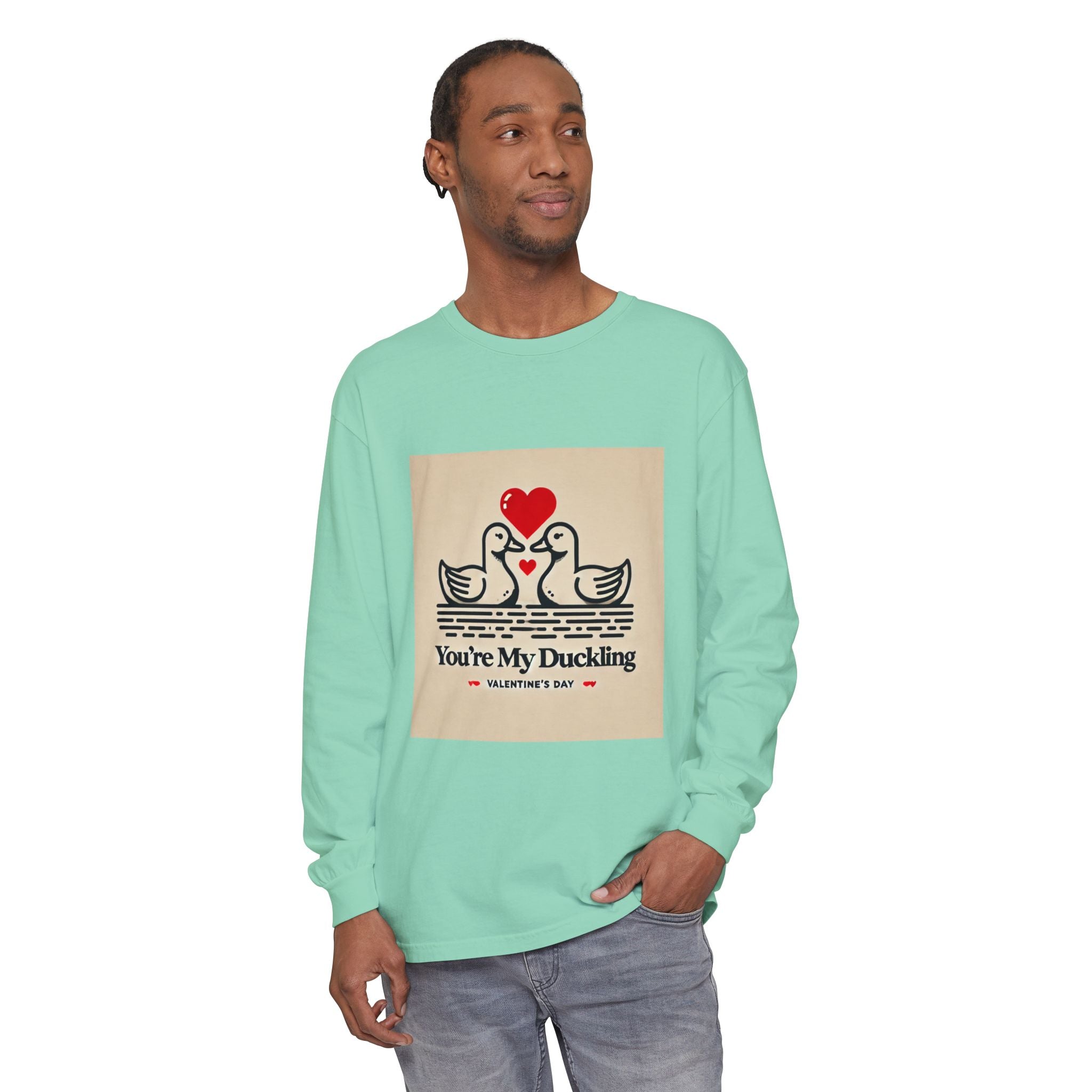 BS WETWEAR DUO DUCK VDAY LONG SLEEVE T-SHIRT