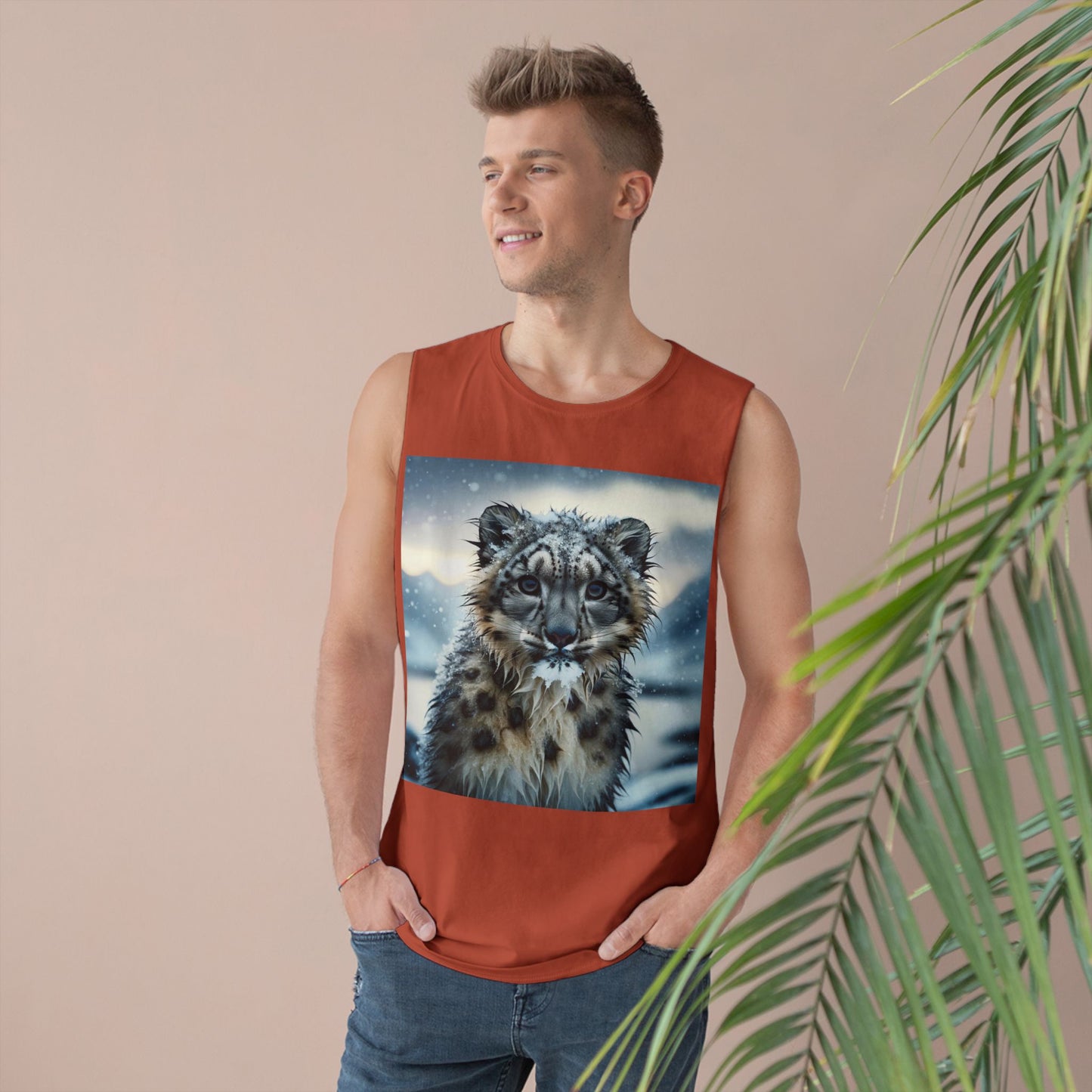 BS WETWEAR WET SNOW LEOPARD TANK