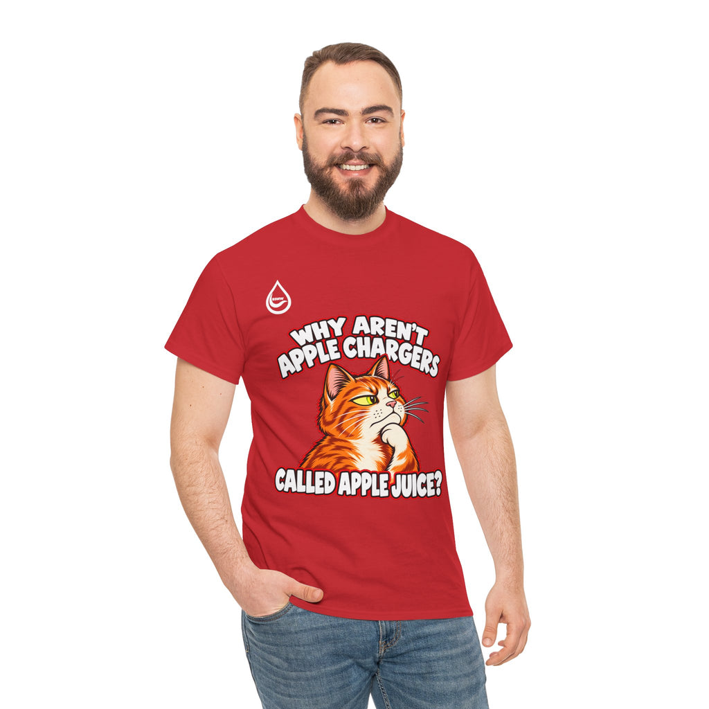 BS WETWEAR APPLE JUICE MAKES TOO MUCH SENSE T-SHIRT
