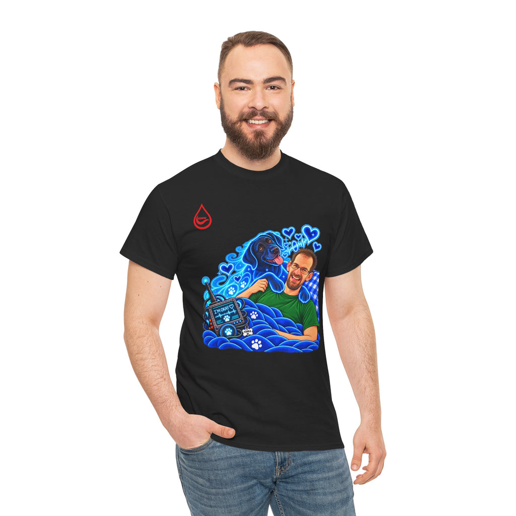BS WETWEAR MY DOG IS BETTER THAN MEDICINE T-SHIRT