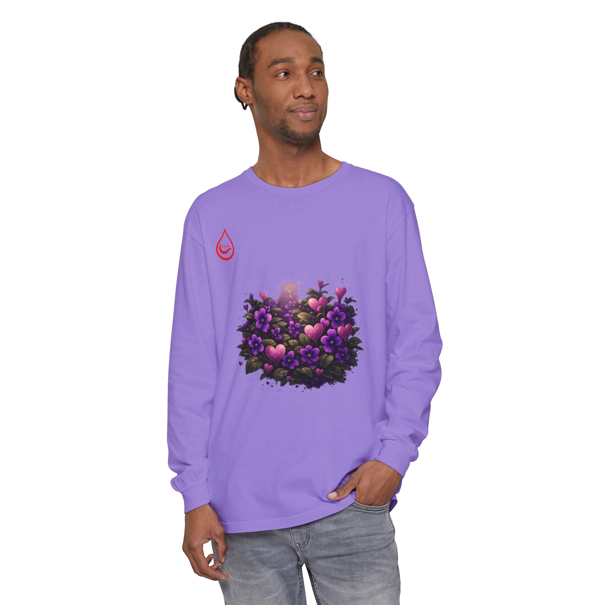 BS WETWEAR WHERE LOVE GROWS LONG SLEEVE T-SHIRT